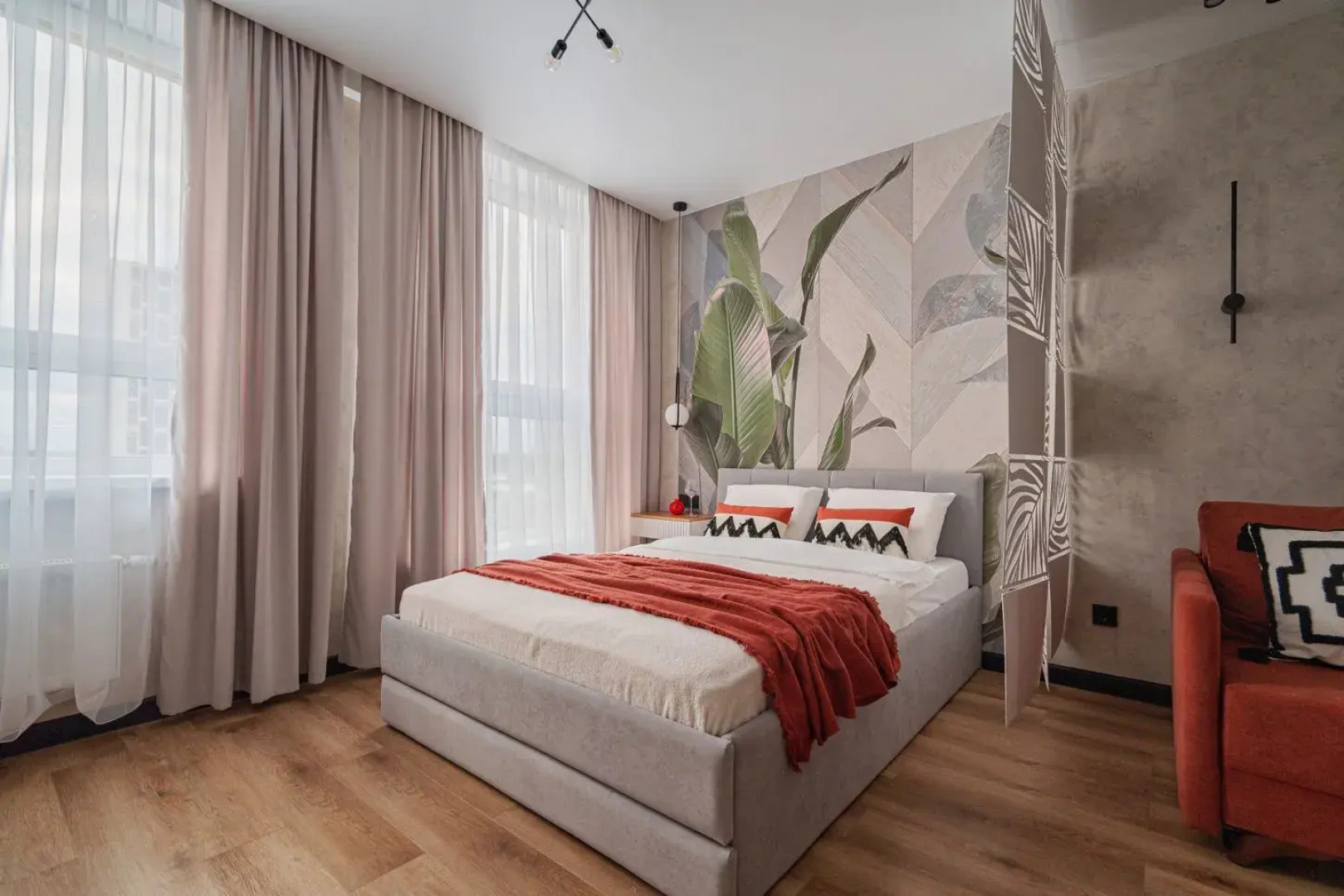 Квартира Современная Заботливо Обустроенная