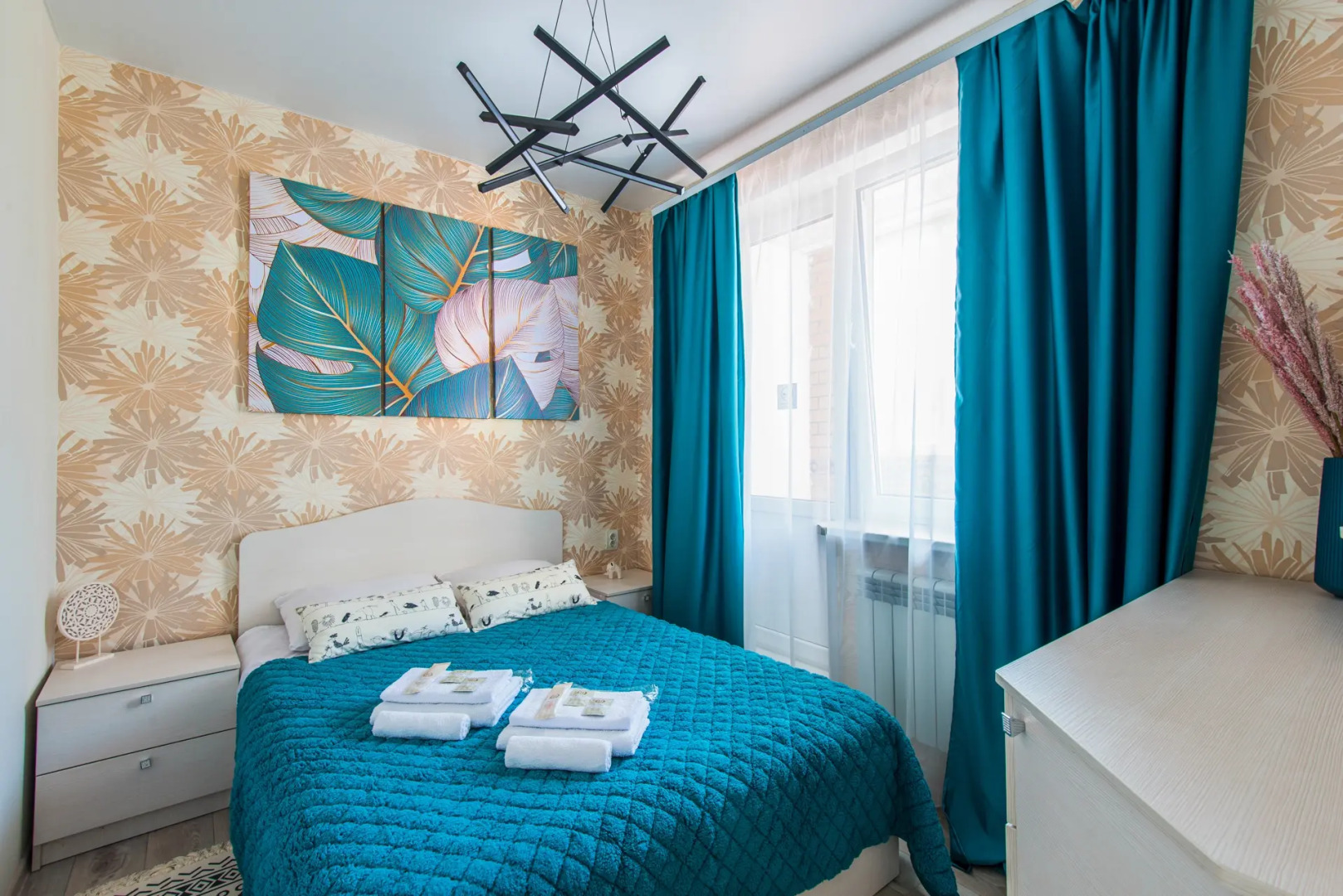 Квартира 2-к у залива в новом доме на Пирогова 2/2 от RentAp, 6 сп.мест