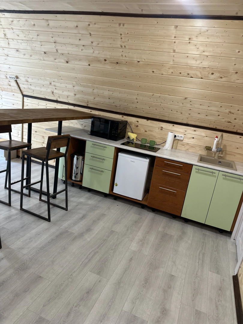 Частный дом А-фрейм в самом центре леса