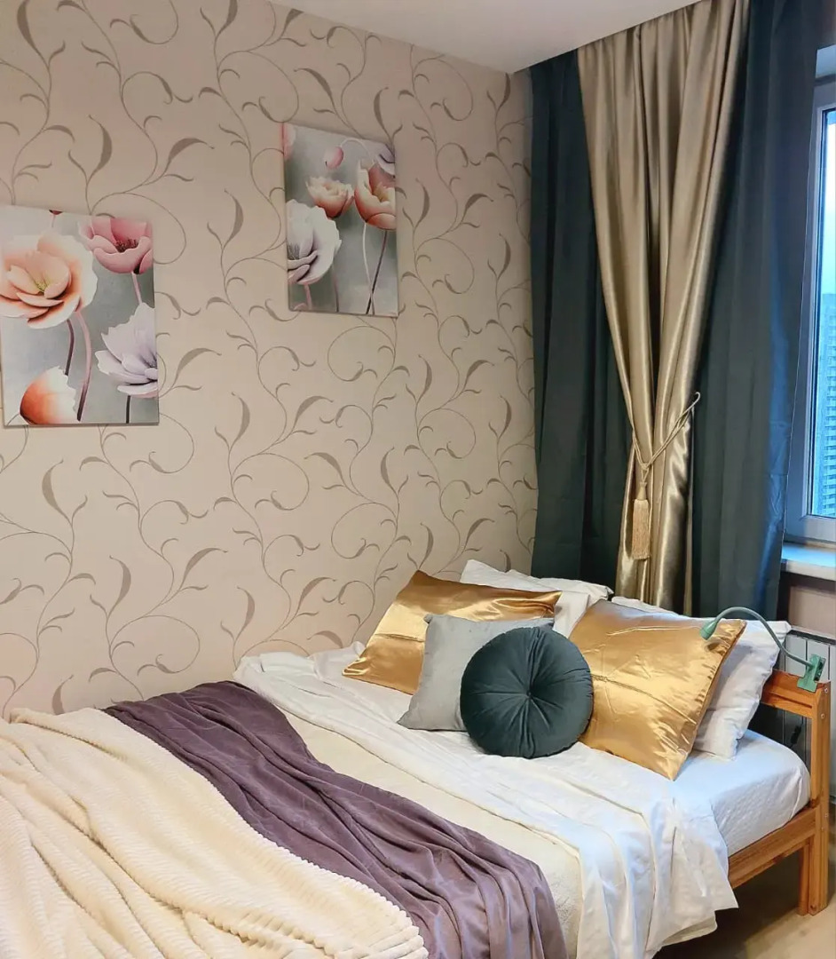 Квартира ЕвроДвушка Аксакова 81/1 на 17 Этаже до 7 Чел