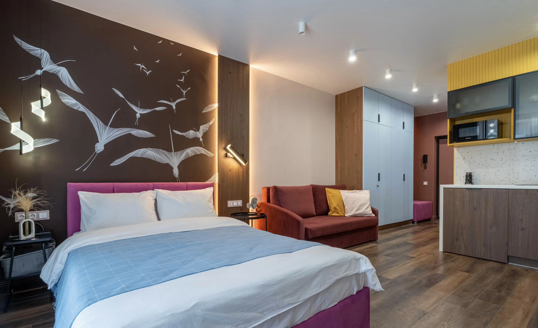 Квартира Стильная Верхнеозерная Студия