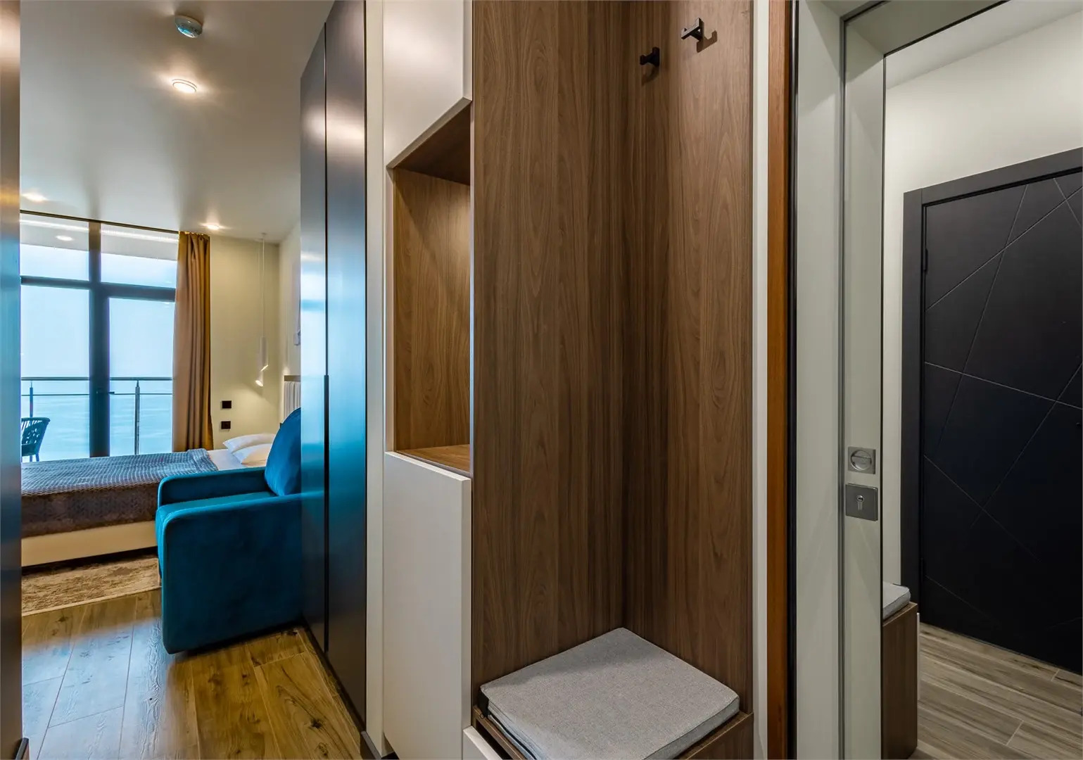 Апартаменты Крымский Рей Студия Relax Time прямой вид на море