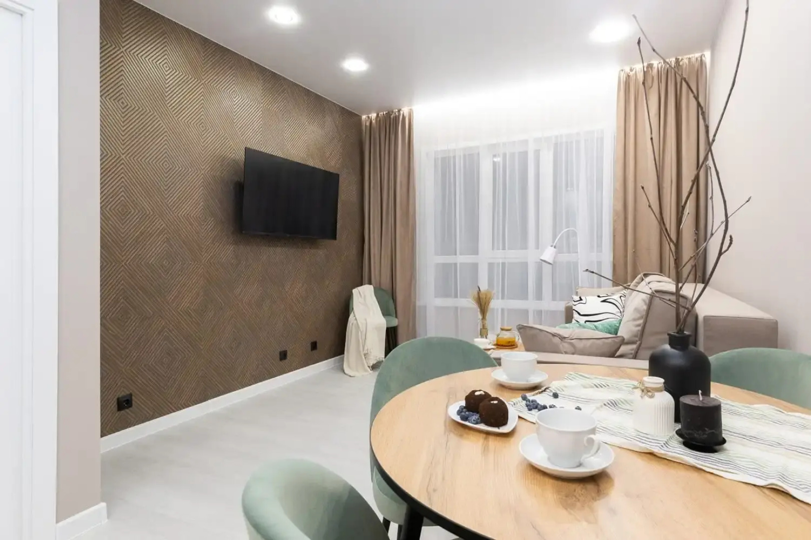 Квартира 2-ком бизнес-класcа Jet Life у Аквапарка