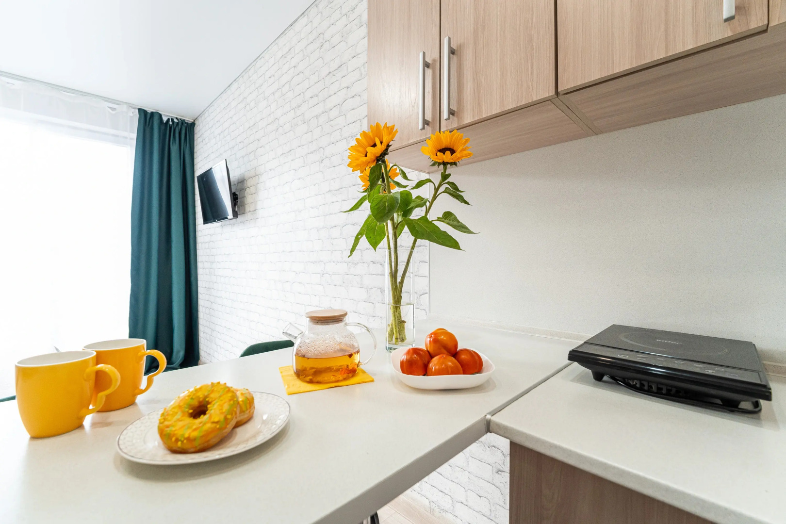 Апартаменты студия с видом на море в Мысхако от LetoApart