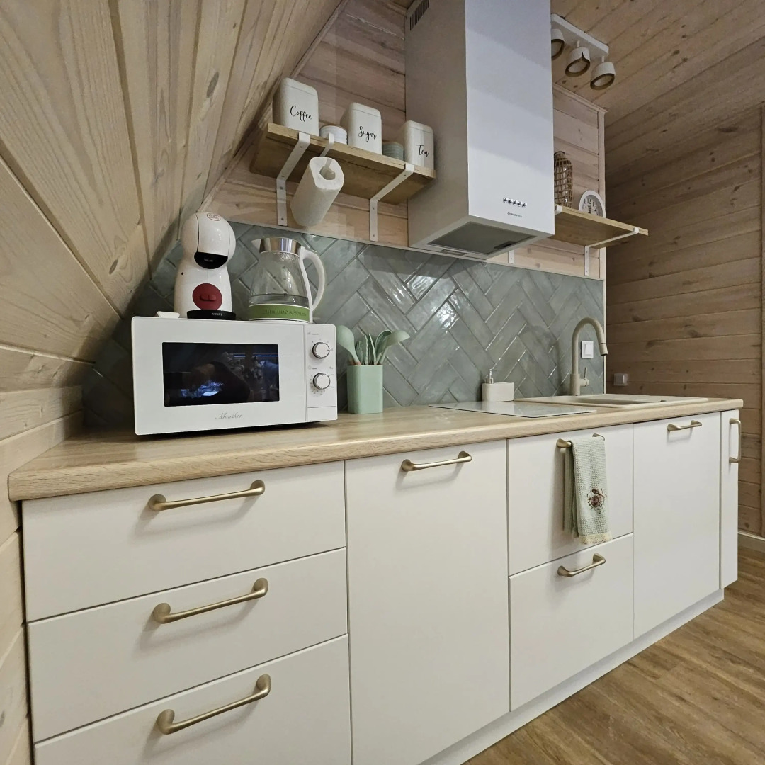 Частный дом светлый А-фрейм