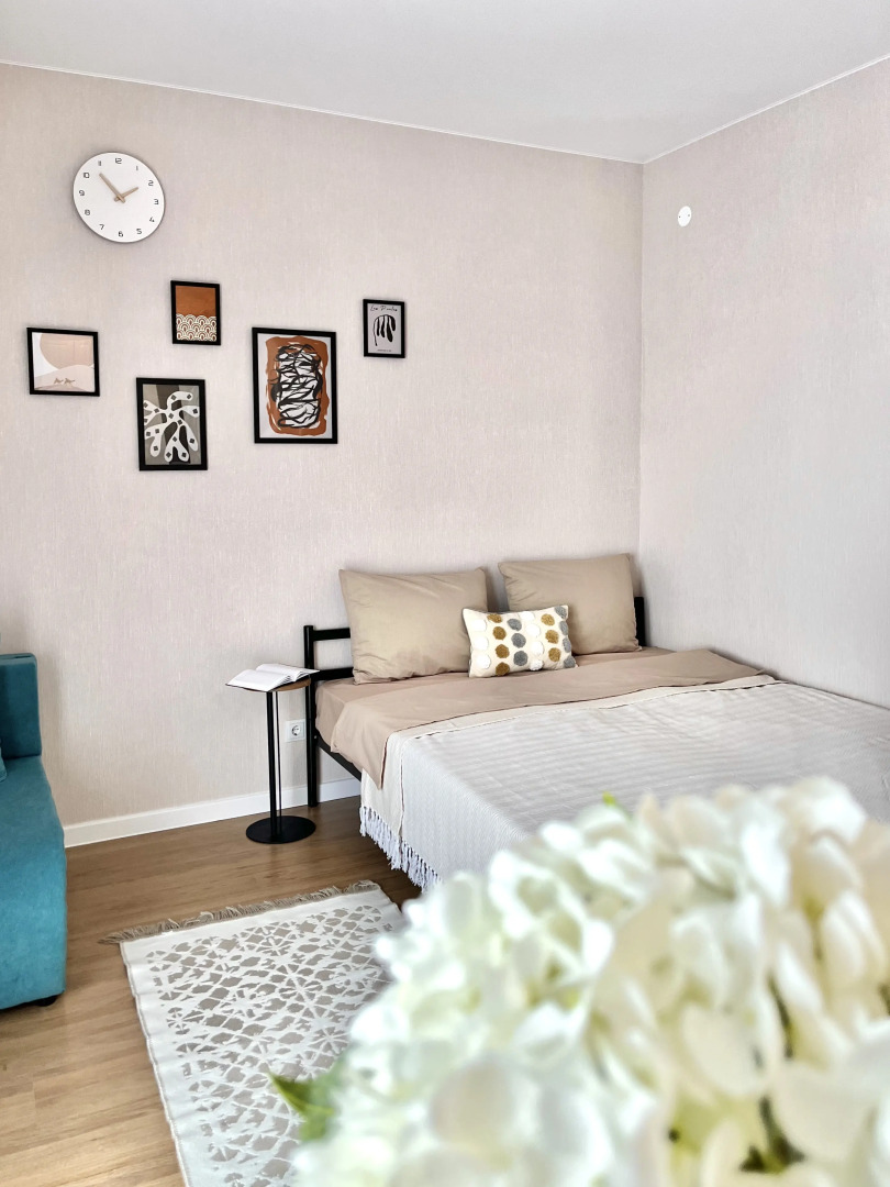 Квартира бирюзовая студия в Sердце города Перми