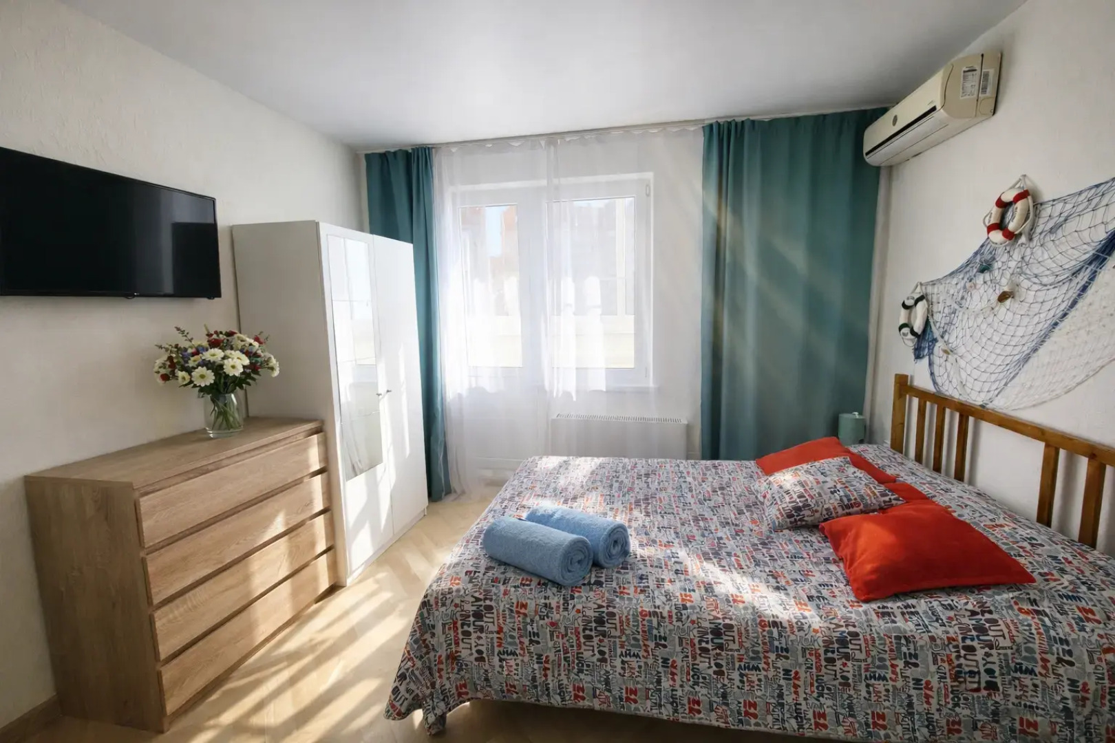 Апартаменты С видом на море и балконом