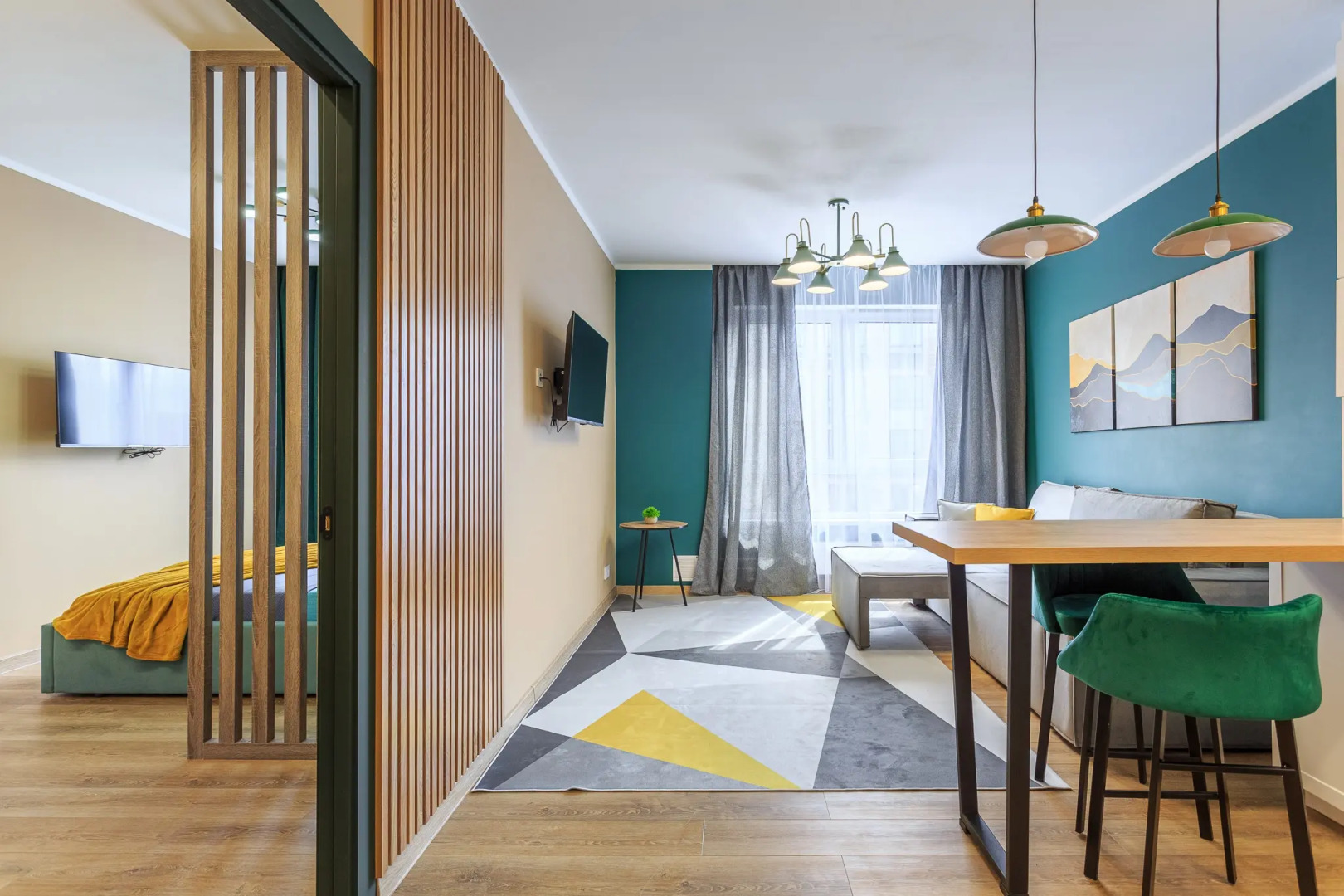 Апартаменты Евродвушка Озерная