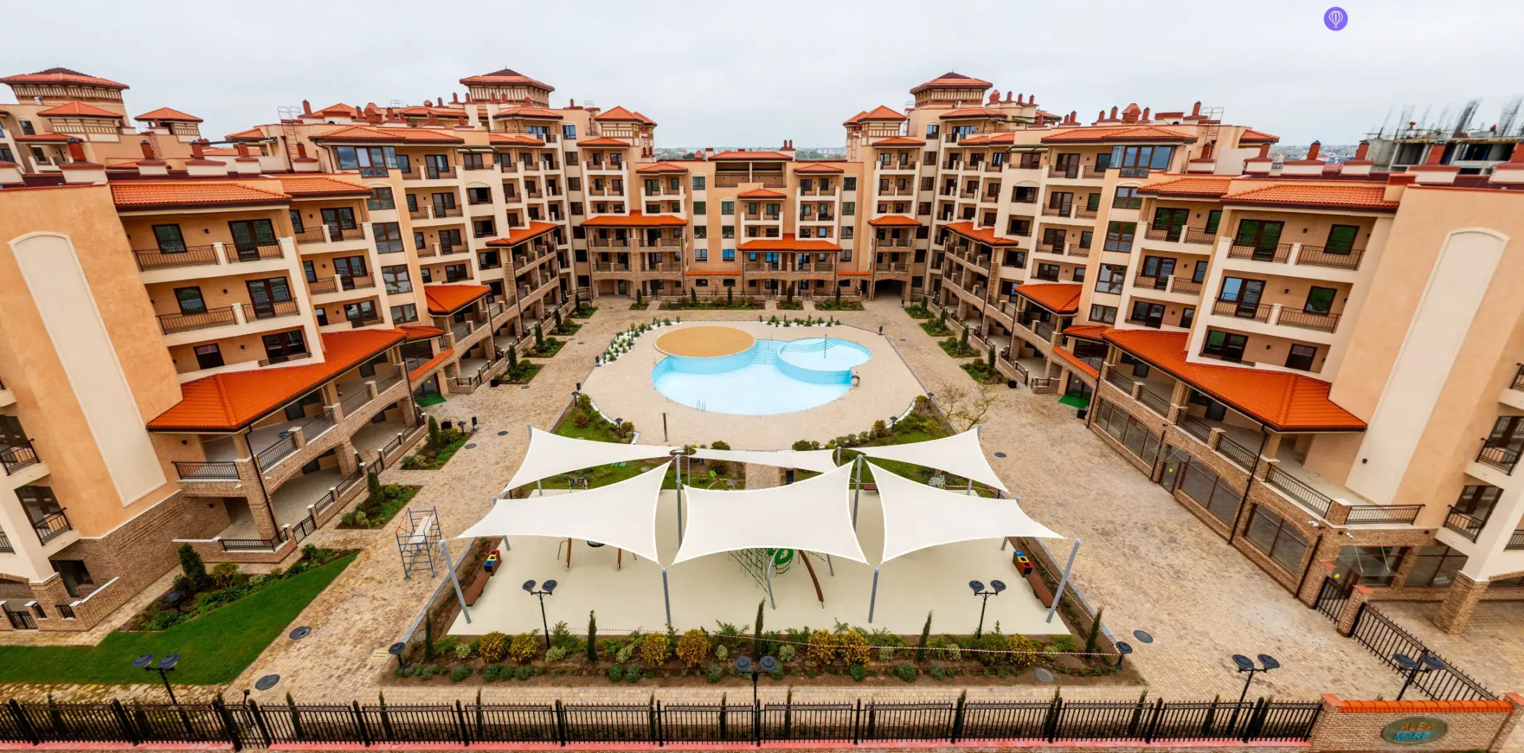 Апартаменты ЖК Альба дель Маре Junior suite Двухкомнатный номер