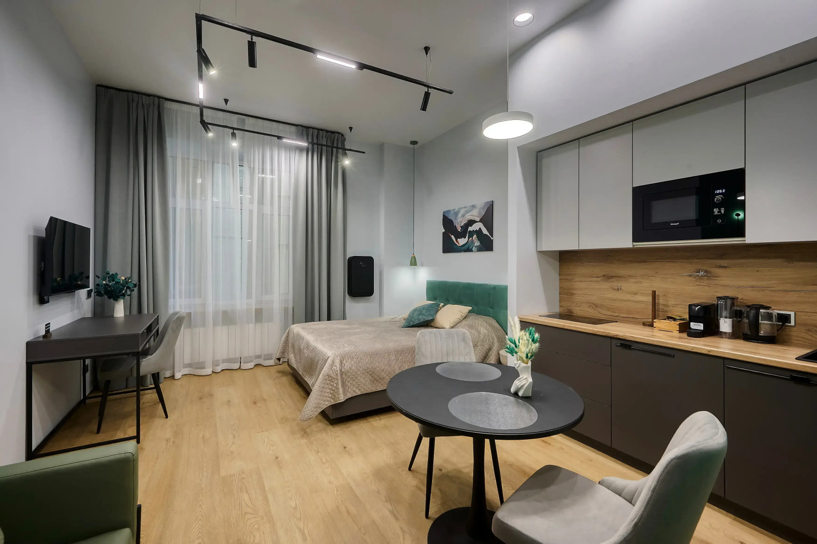 Апартаменты на Кузнецком мосту Green