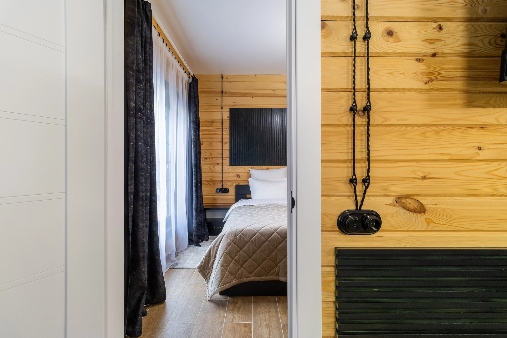 Апартаменты в стиле эко-лофт в новом доме