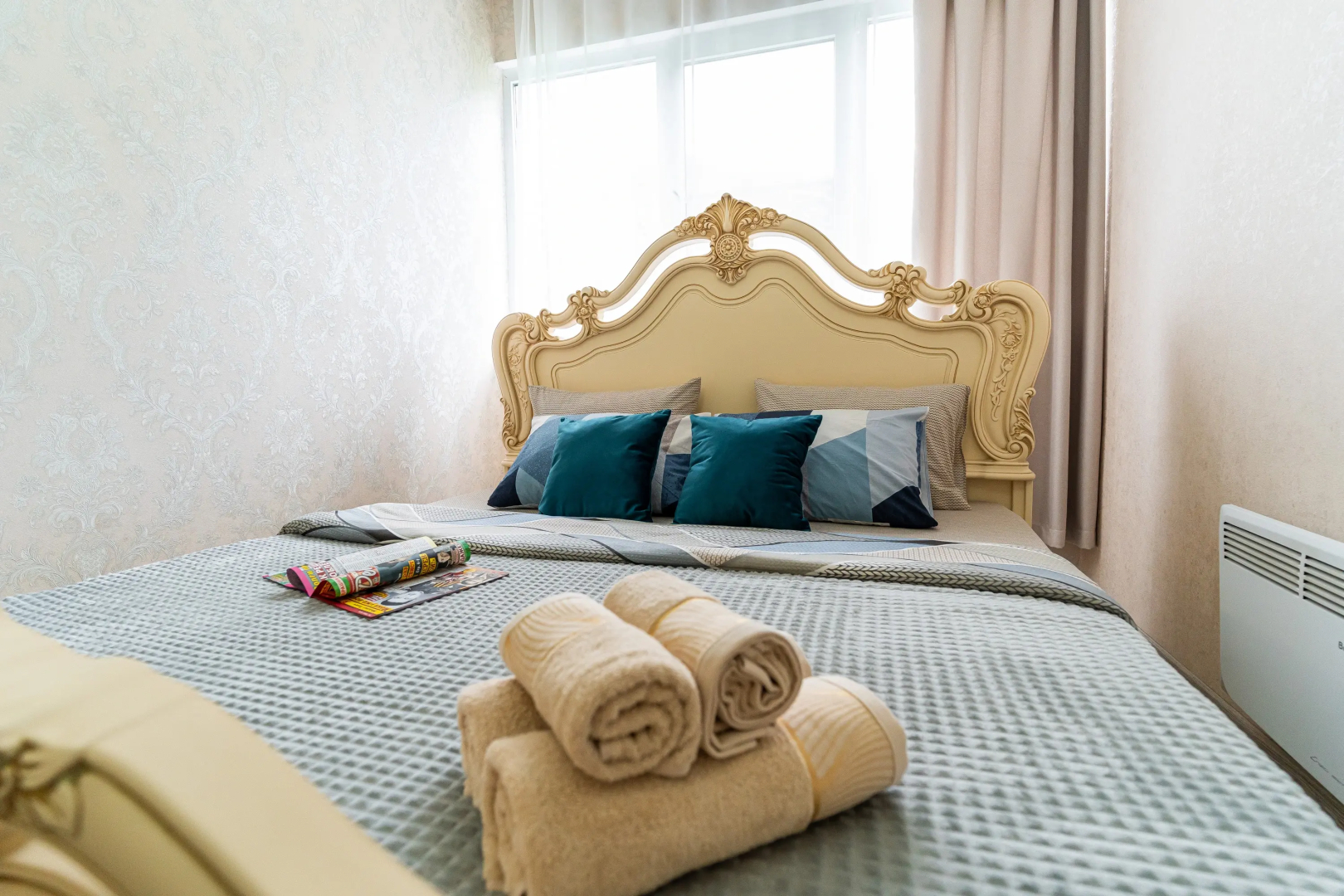 Апартаменты с потрясающими видами и большой ванной в Геленджике от LetoApart