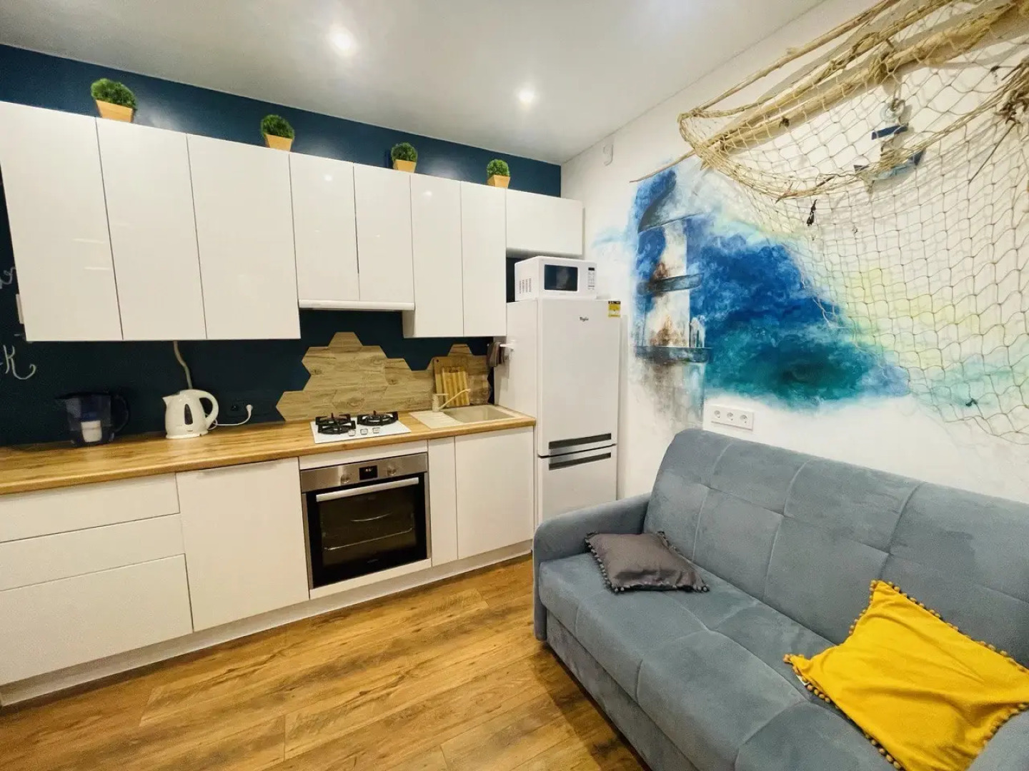 Апартаменты Apartburo у Трёх Озёр в Зеленоградске