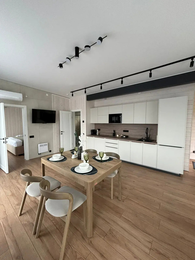 Частный дом у реки с сауной и чаном