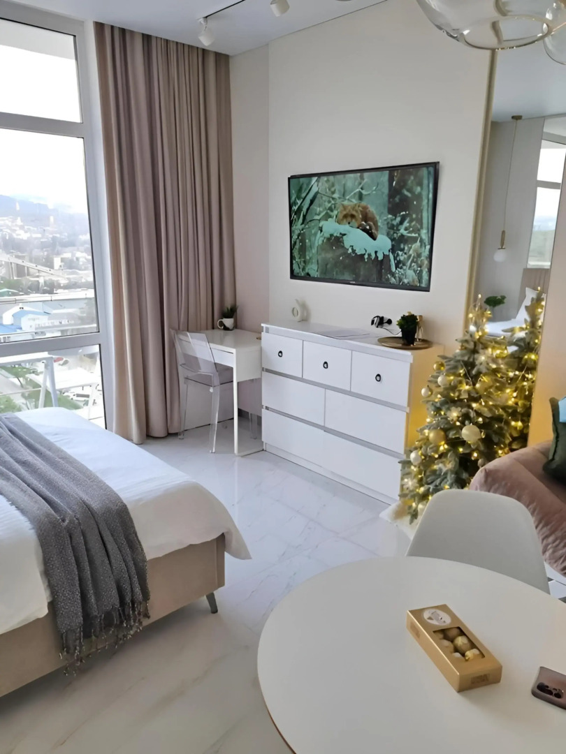 Квартира Студия с видом на горы Happy Moments