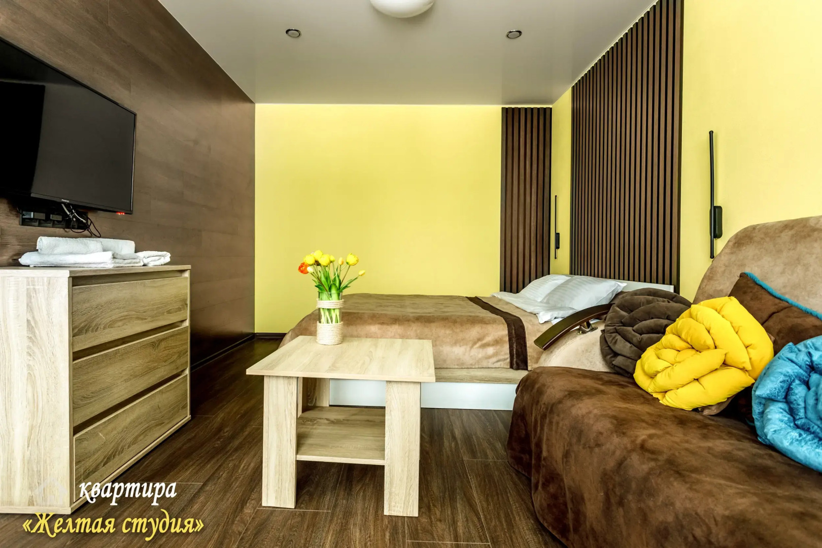 Апартаменты Жёлтая студия