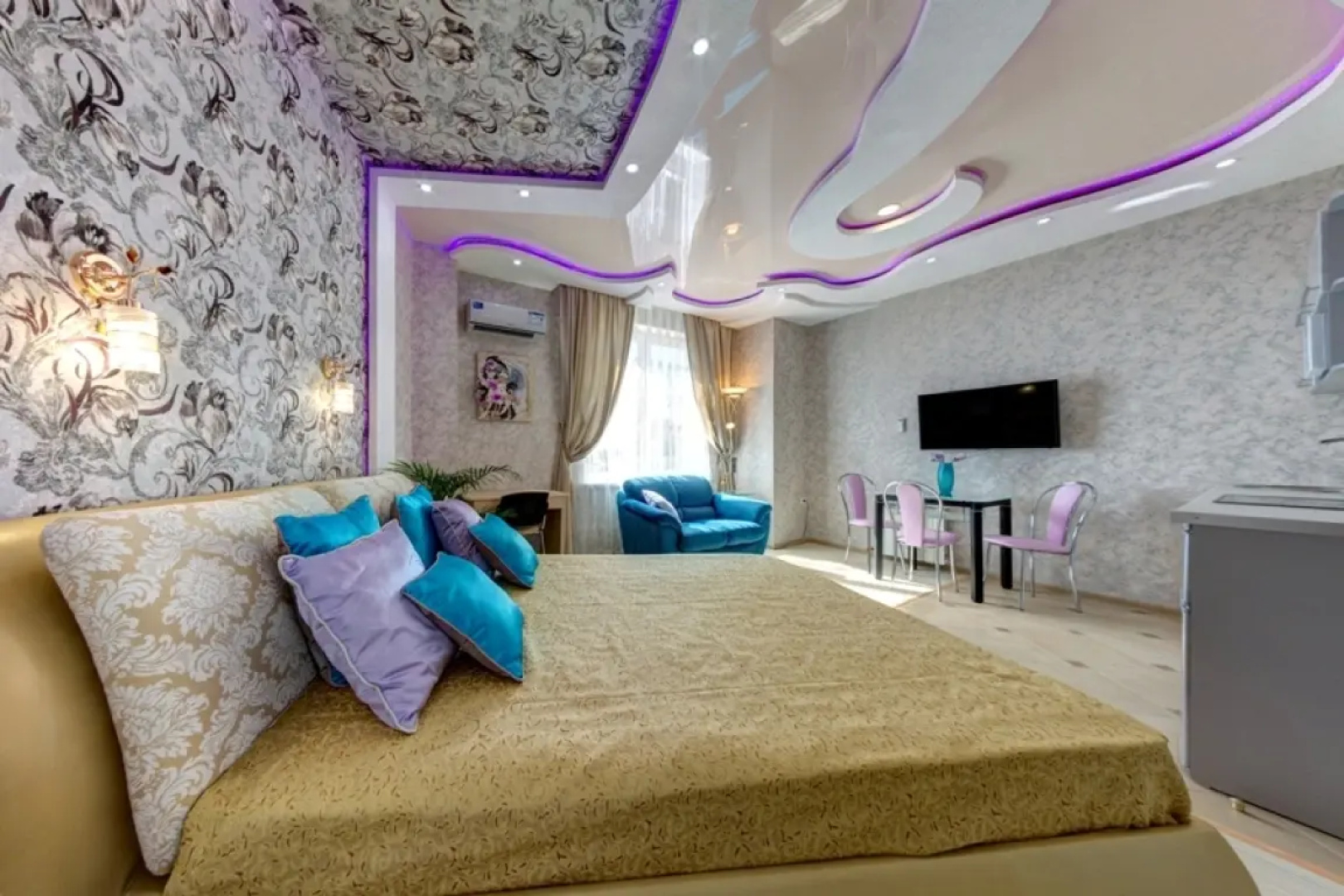 Апартаменты Студия с Видом на Город InnHome SPA de Lux