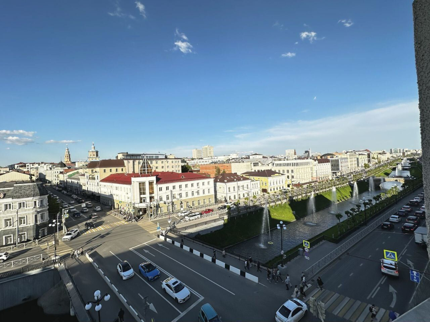 Апартаменты Комфорт+ 2 гостя около Кремля с видом на центр города