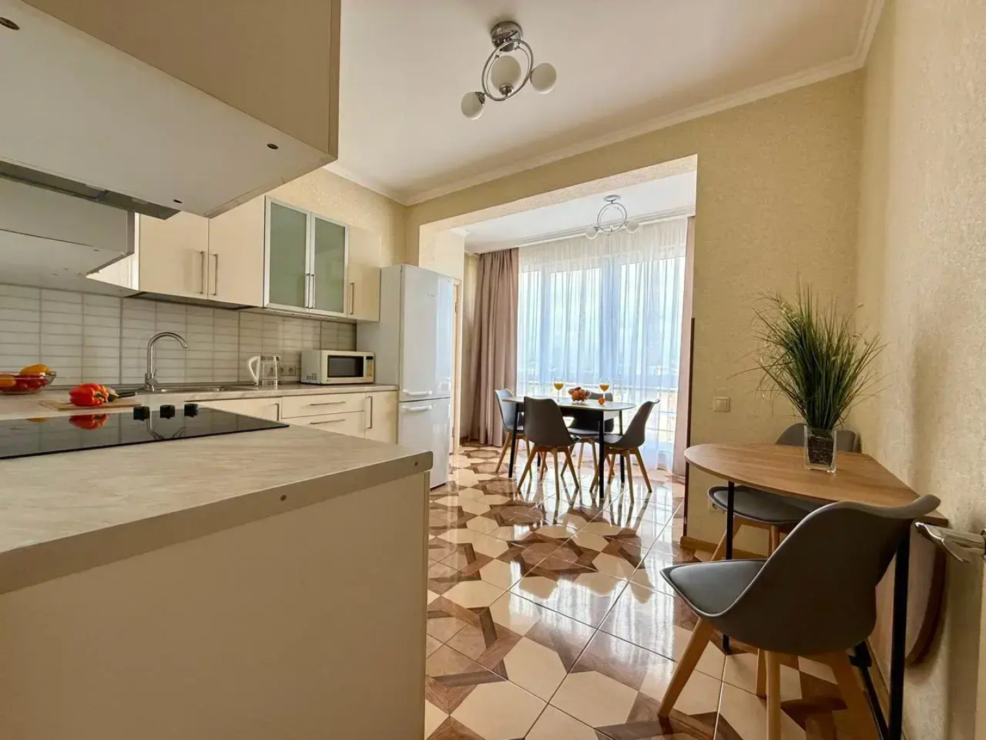 Квартира Ri-apart Трехкомнатная Адлер пер Богдана Хмельницого 10