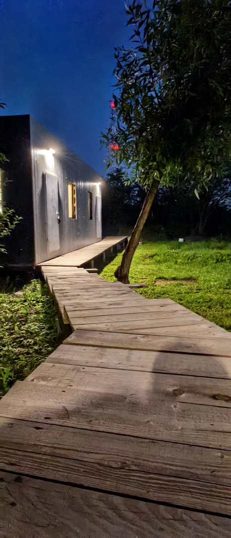 Частный дом с зоной Барбекю