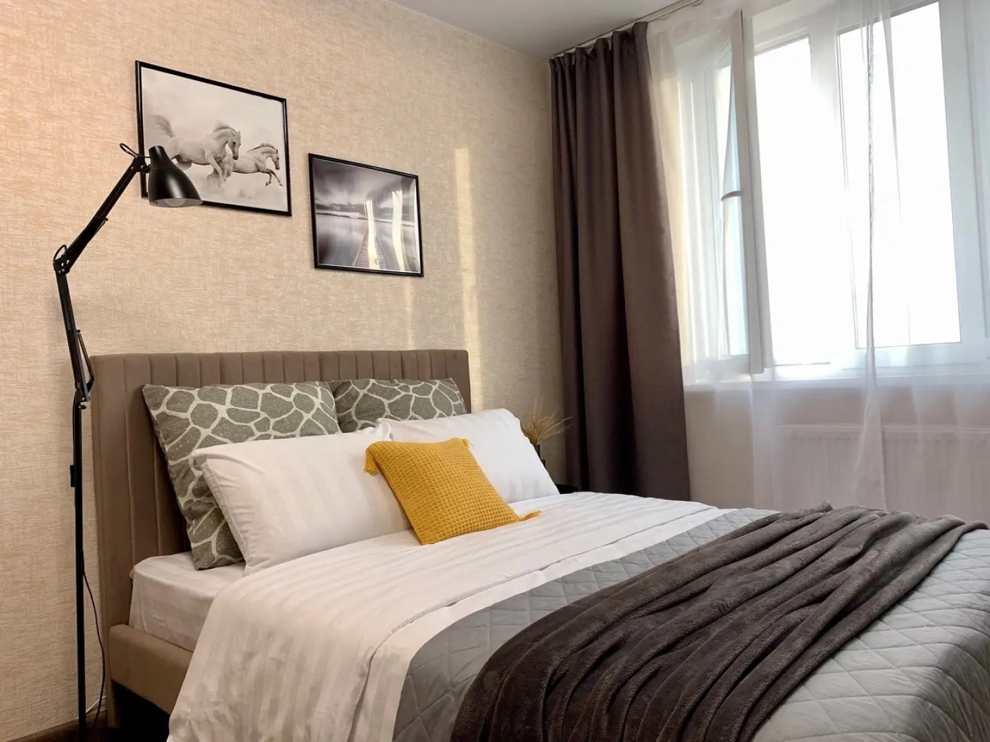 Квартира Алмаз Сити Огни Автозавода Мокко