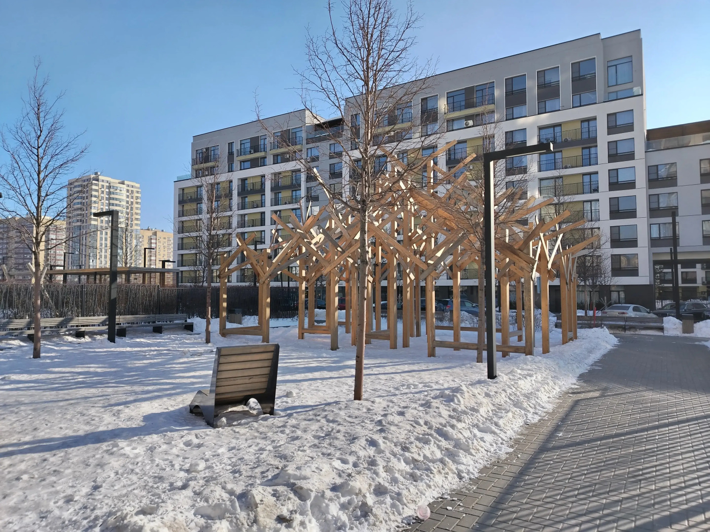 Апартаменты Современная квартира в ЖК Видный