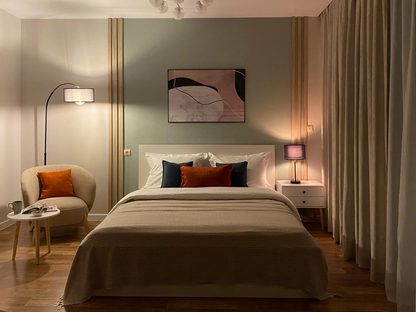 Квартира Видовая студия на 17 этаже