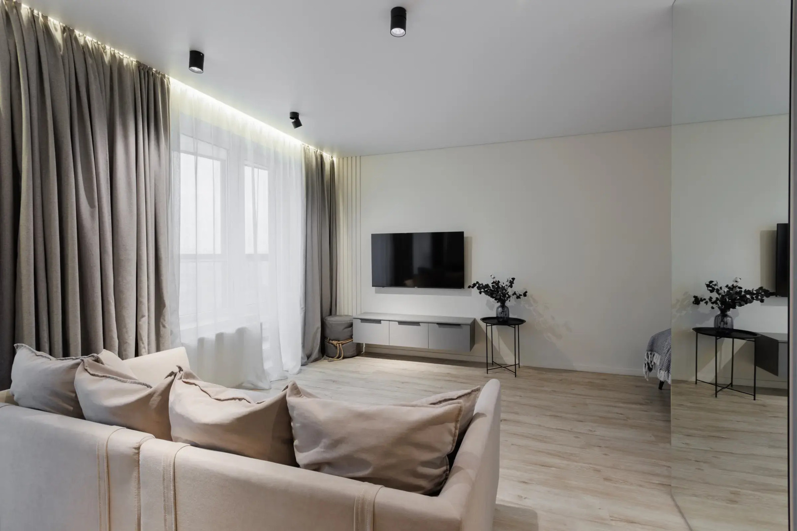 Квартира Студия Премиум Класса с Видом на Город