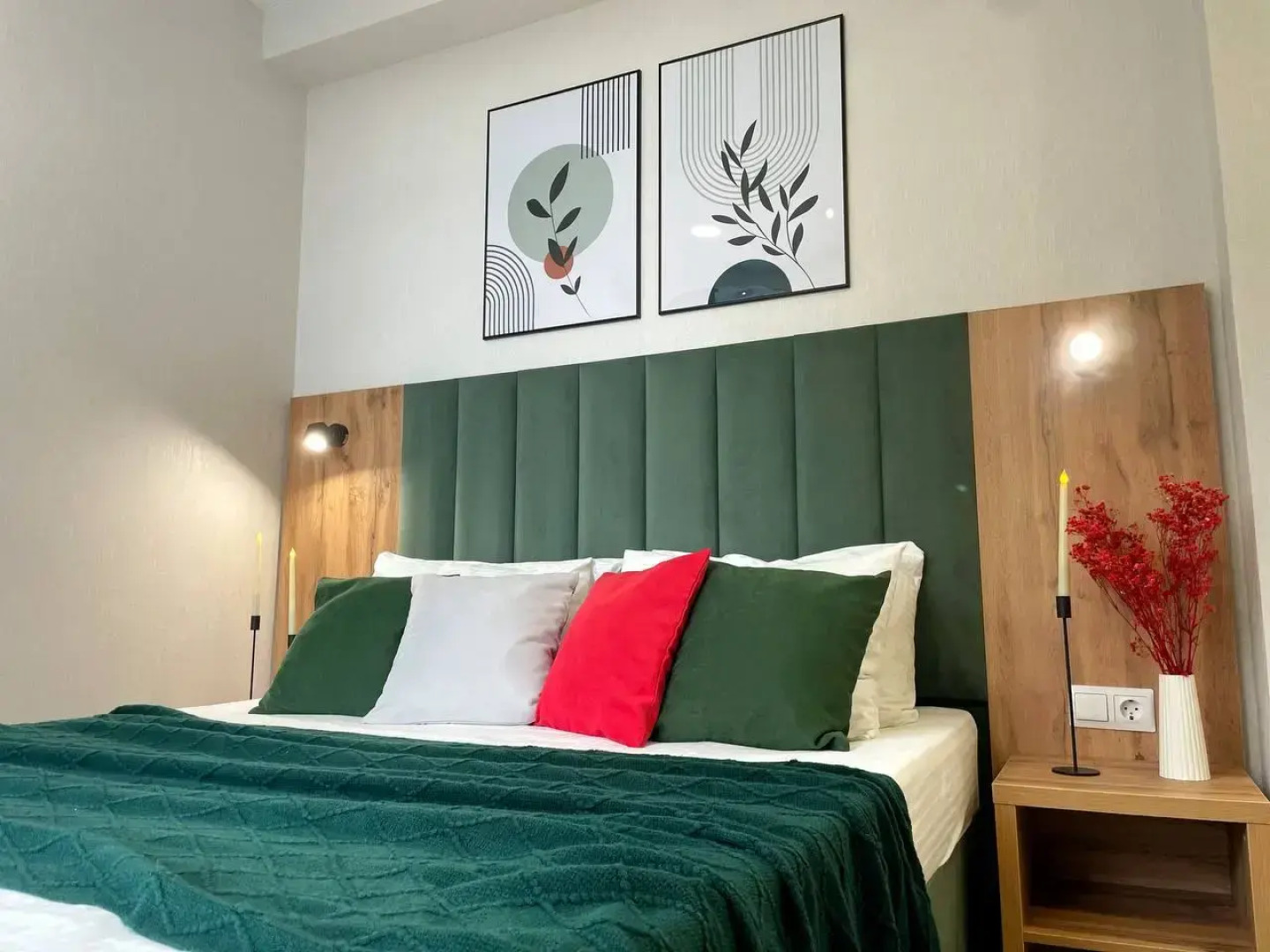 Апартаменты с Балконом 3 Минуты до Моря