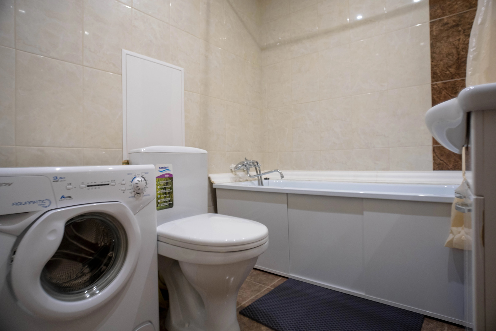 Апартаменты студия с светлым ремонтом в новом доме