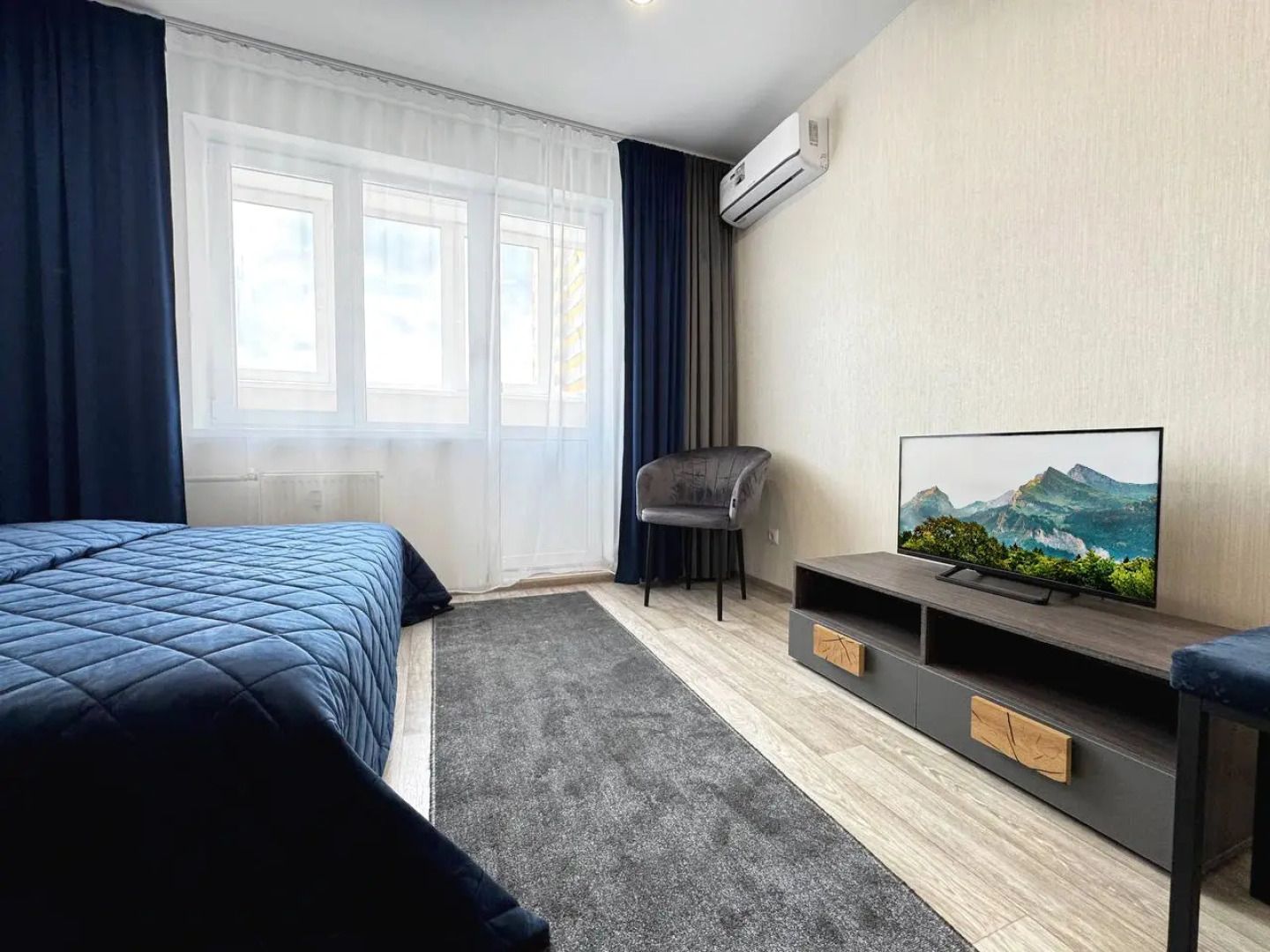 Квартира Студия с Евроремонтом в Центральном Районе Города