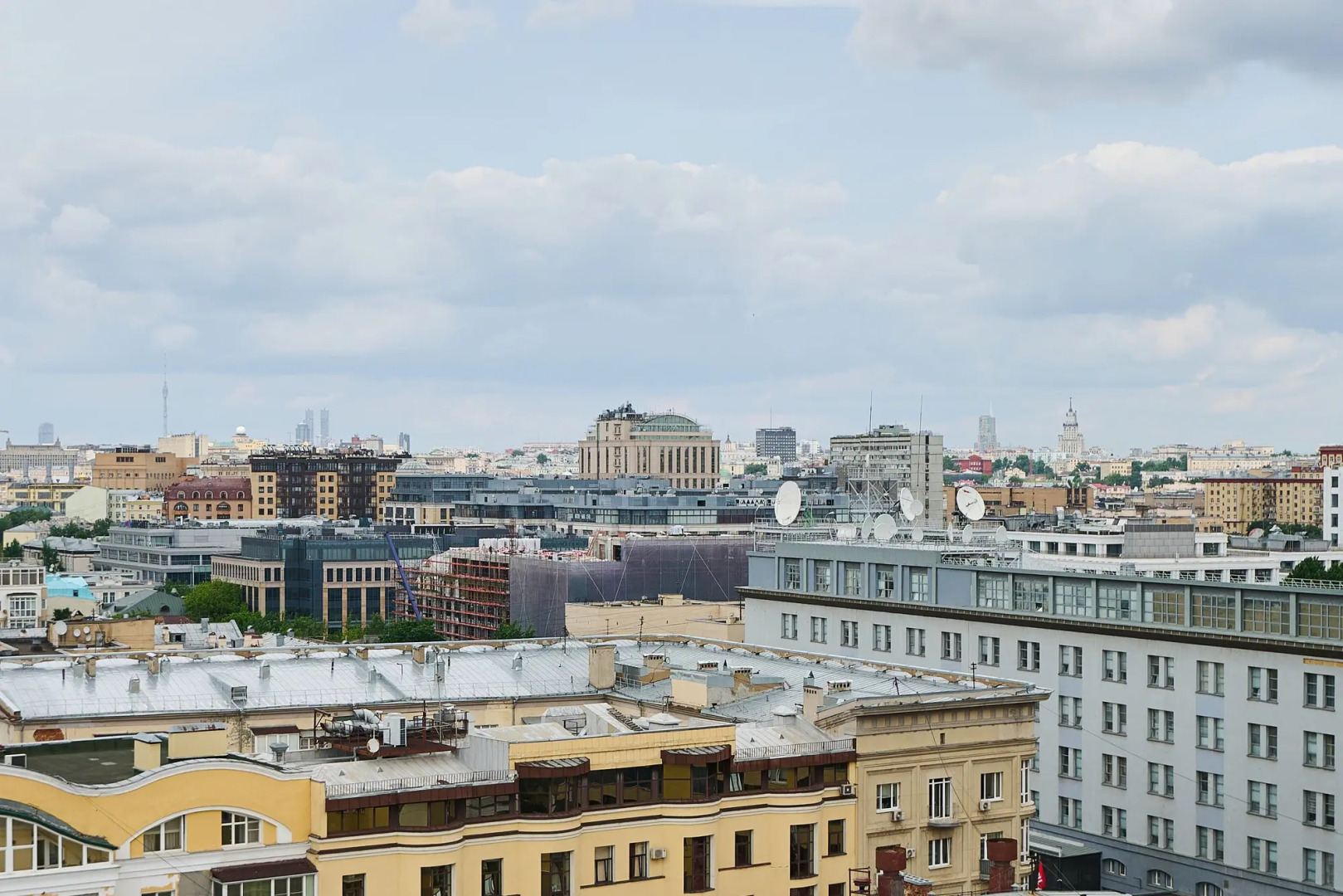 Квартира С Панорамным Видом на Москву Кремль и Moscow City