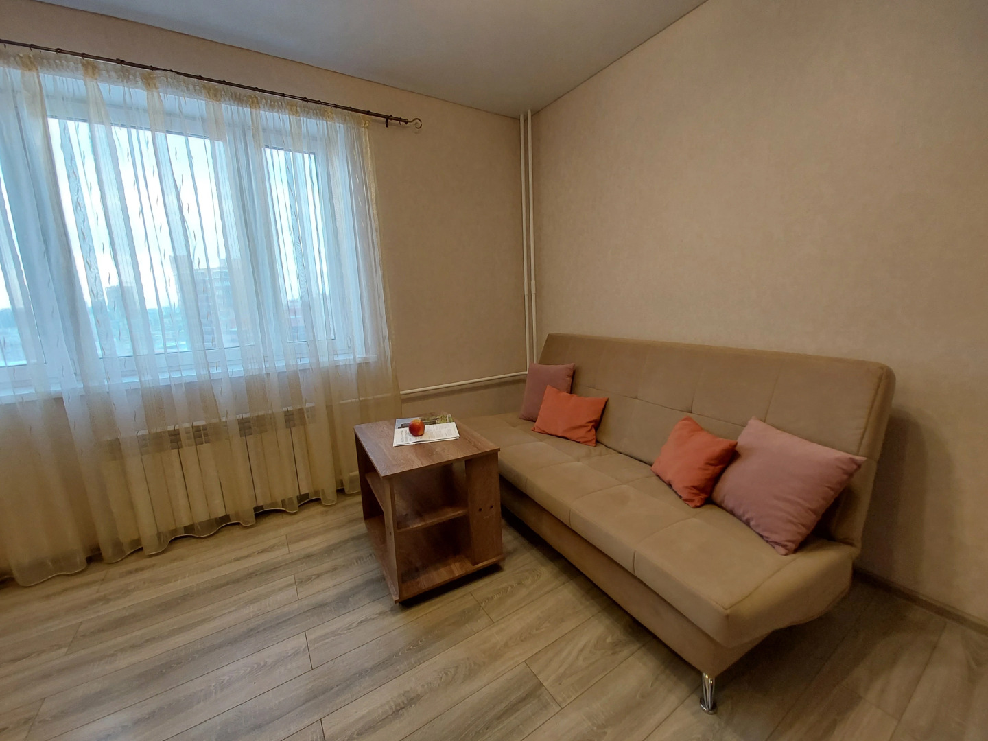 Квартира Евродвушка с видом на город