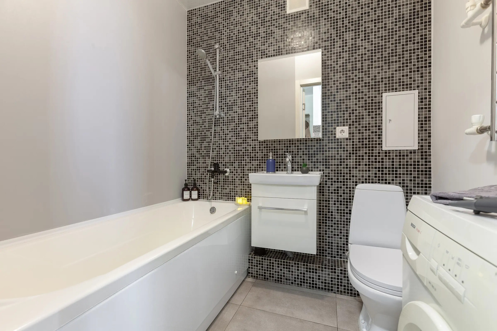 Апартаменты Стильная студия 5мин пешком до МЕГИ