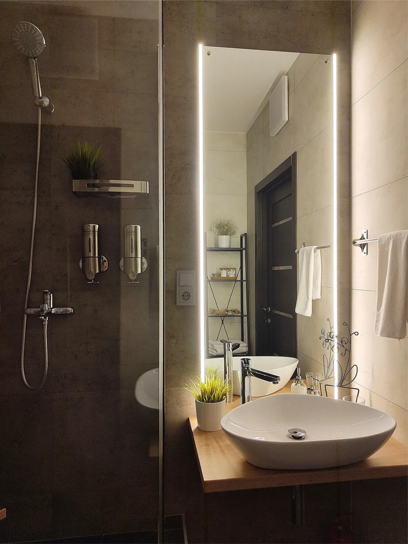 Квартира Milk&Honey Studio с шикарным видом на город и реку