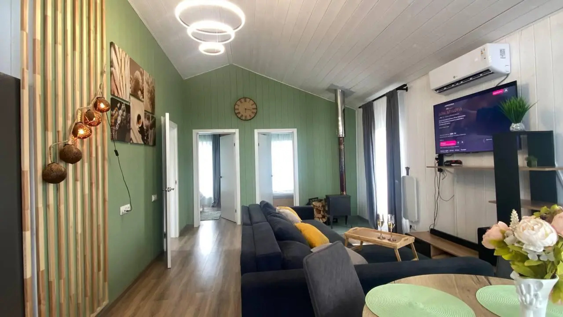 Частный дом Дом с мангальной зоной и сауной Aparts Haus