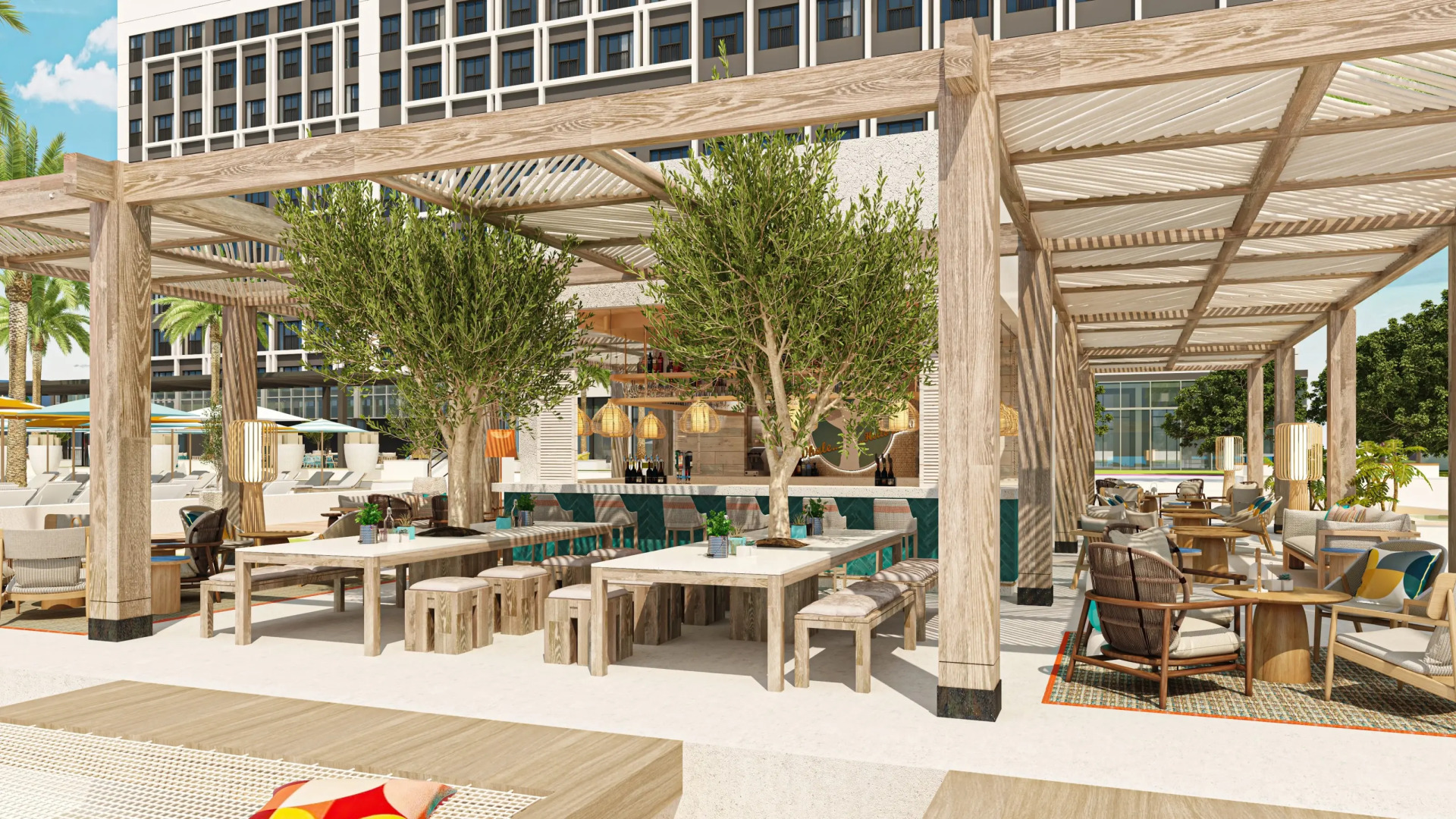 Отель Rove Al Marjan Island