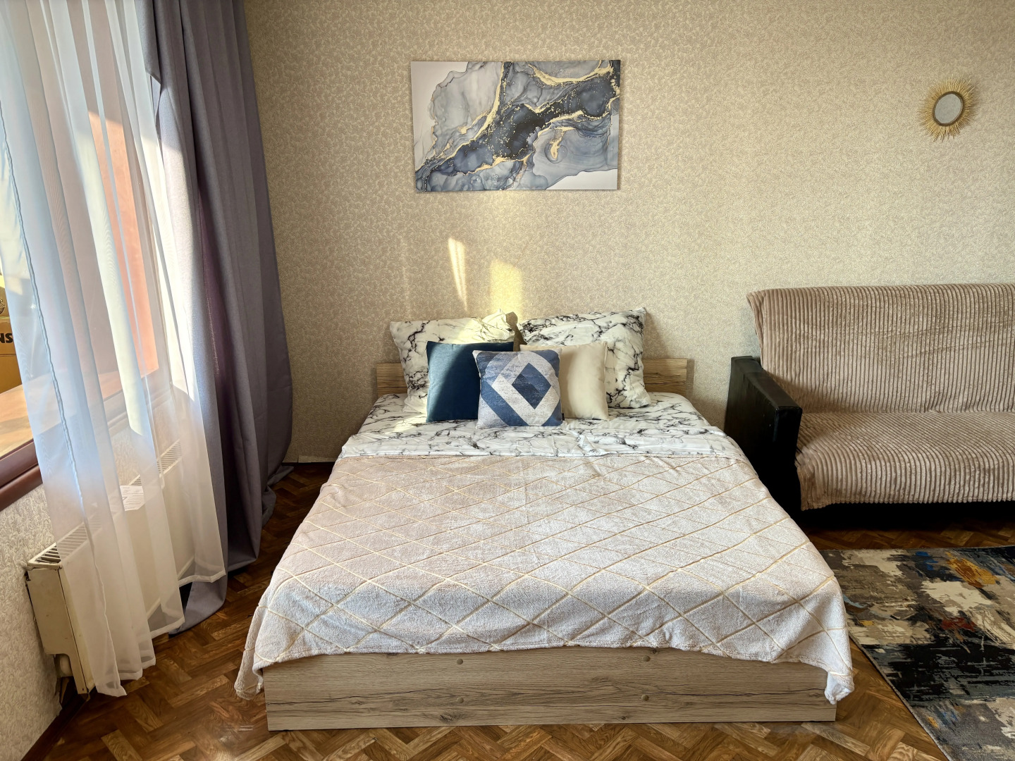 Трёхкомнатная квартира в Калининце