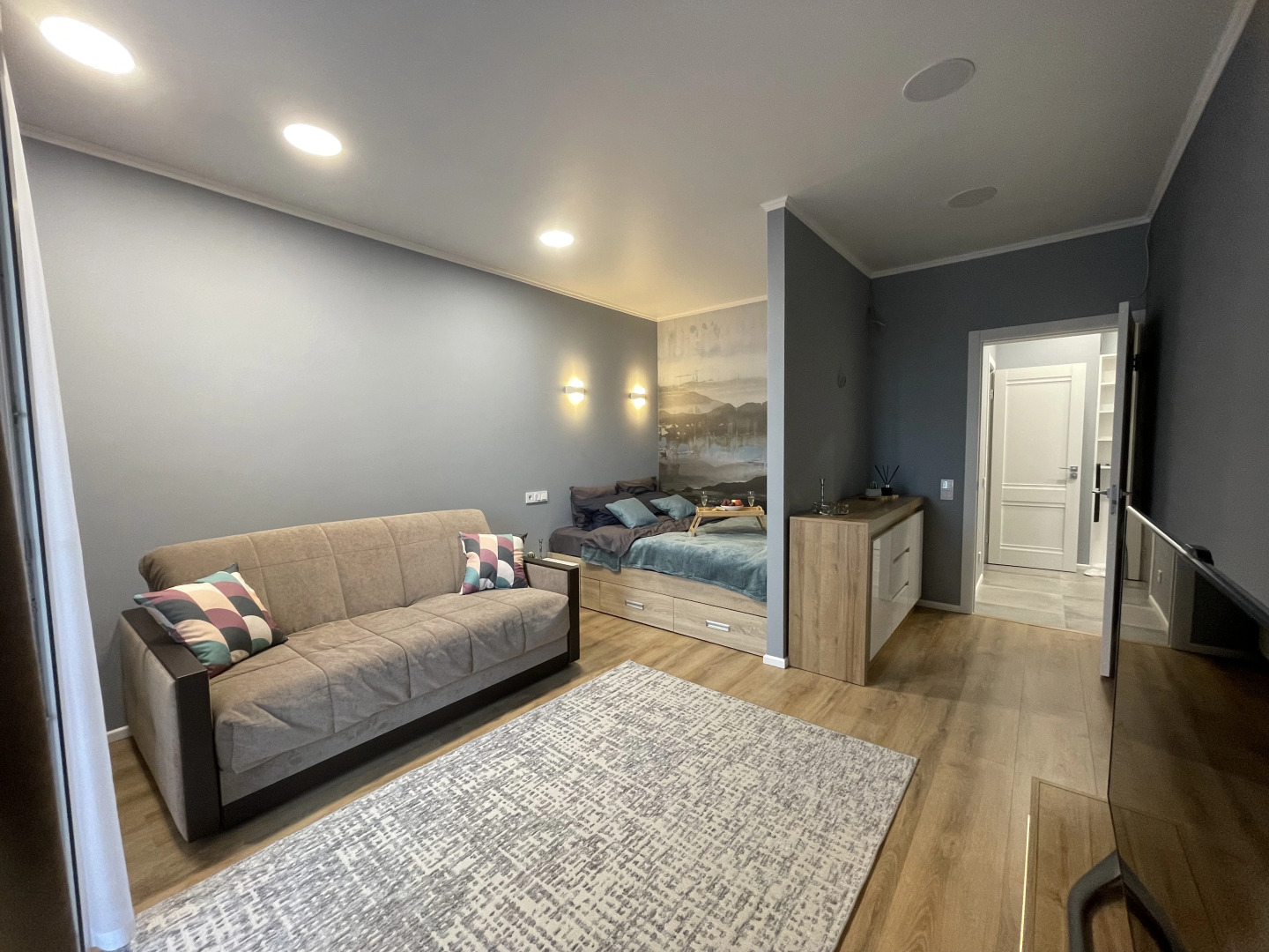 Квартира Стильный Apart с Панорамным Видом в Центре