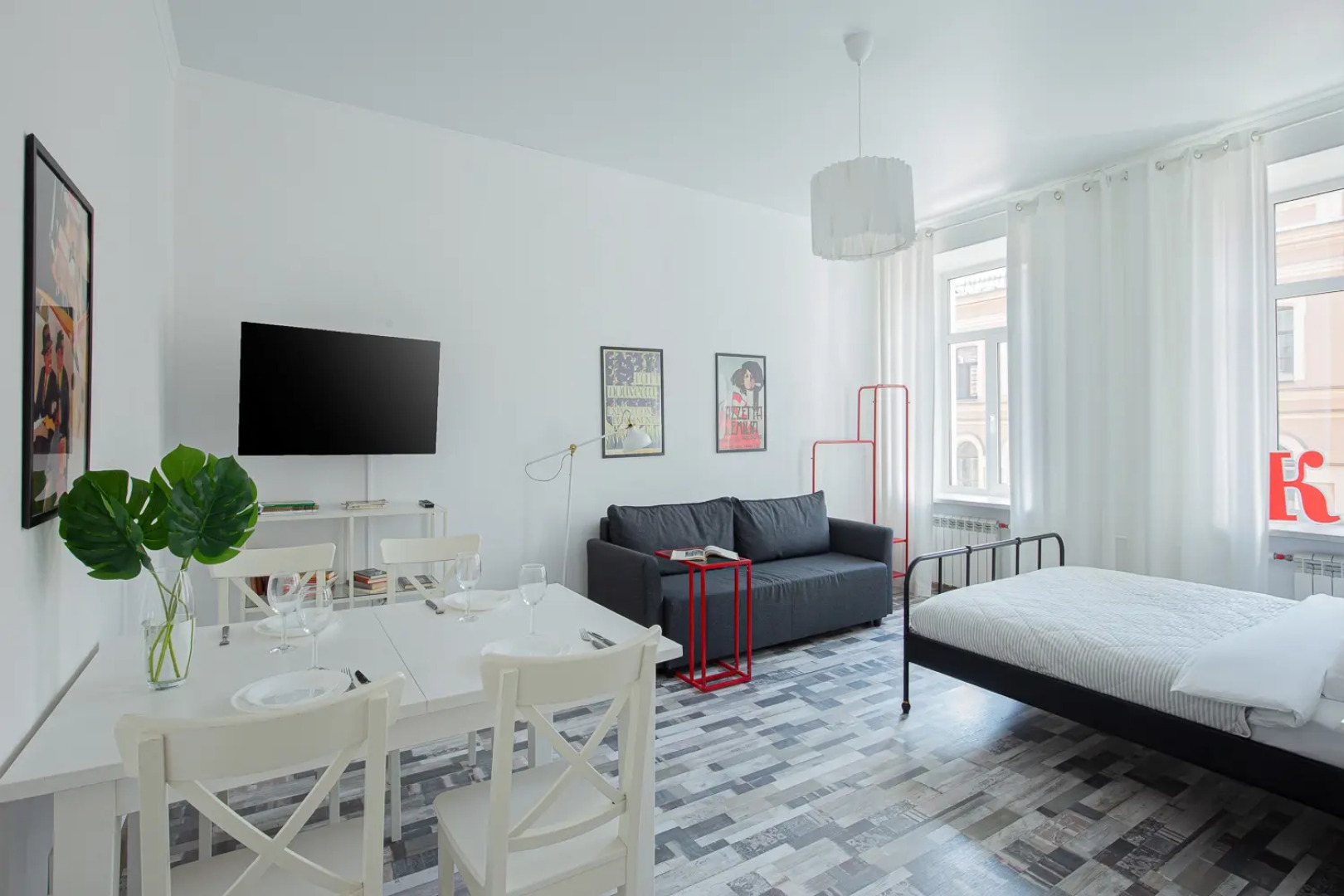 Апартаменты Город Рек Двухкомнатные На Моховой New