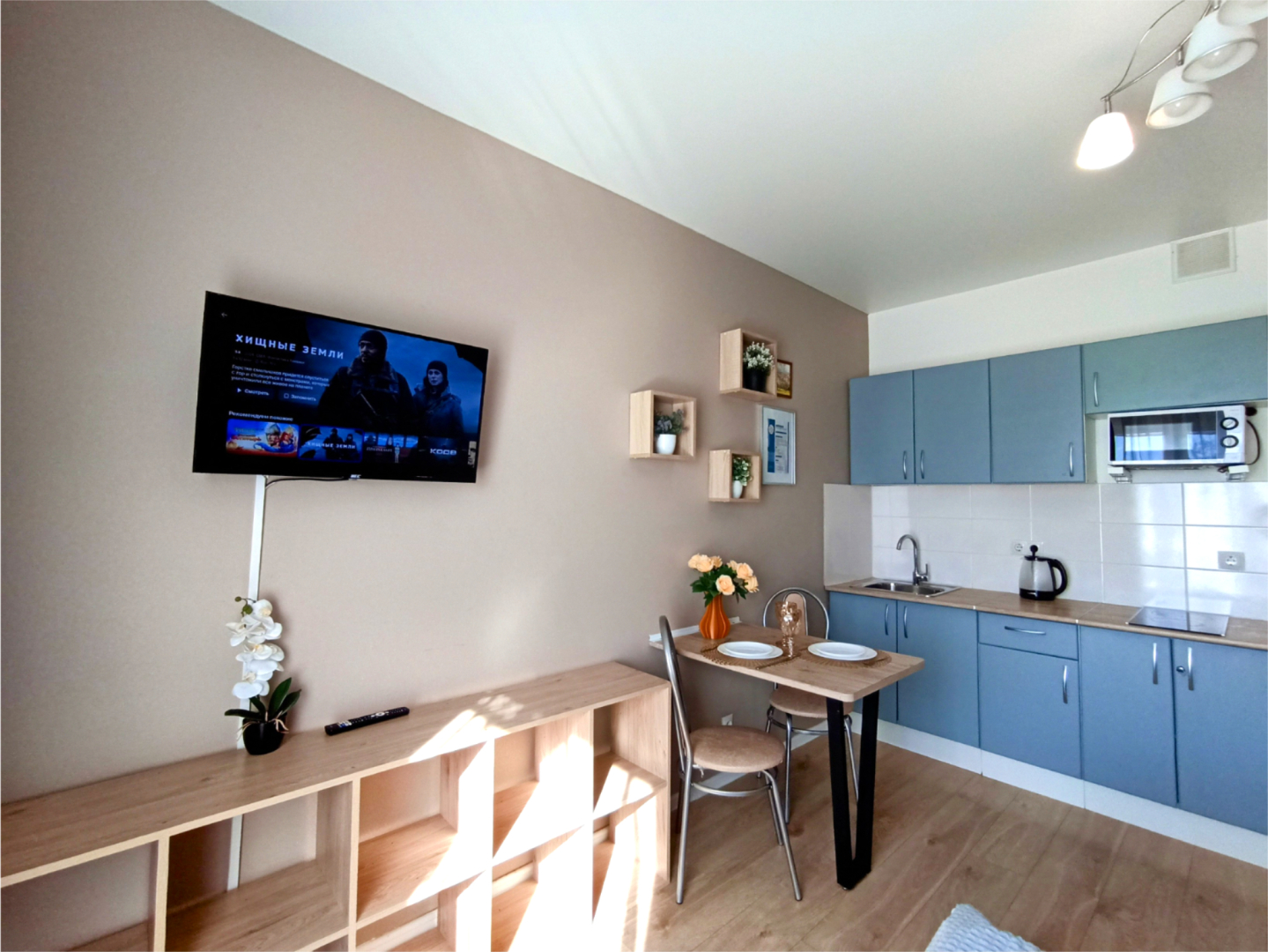 Квартира New Studio na Larushina 6/2