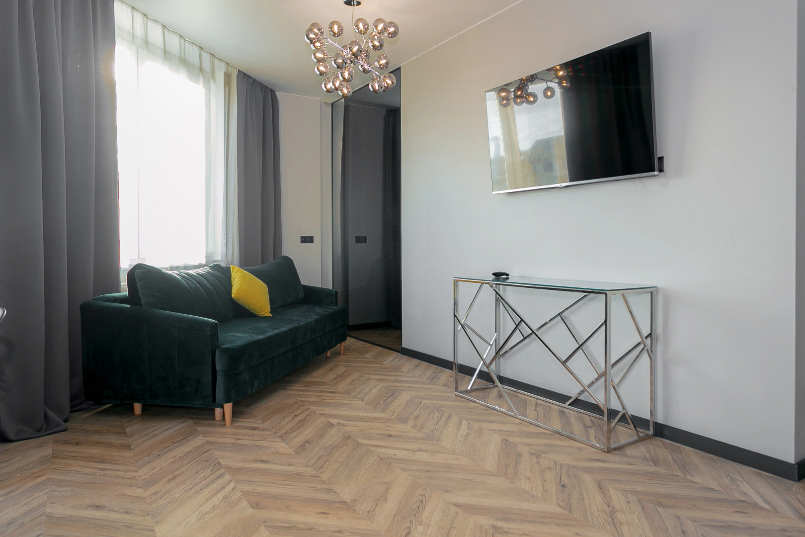 Апартаменты Уютный апартамент с дизайнерским ремонтом в комплексе Баден-SPA