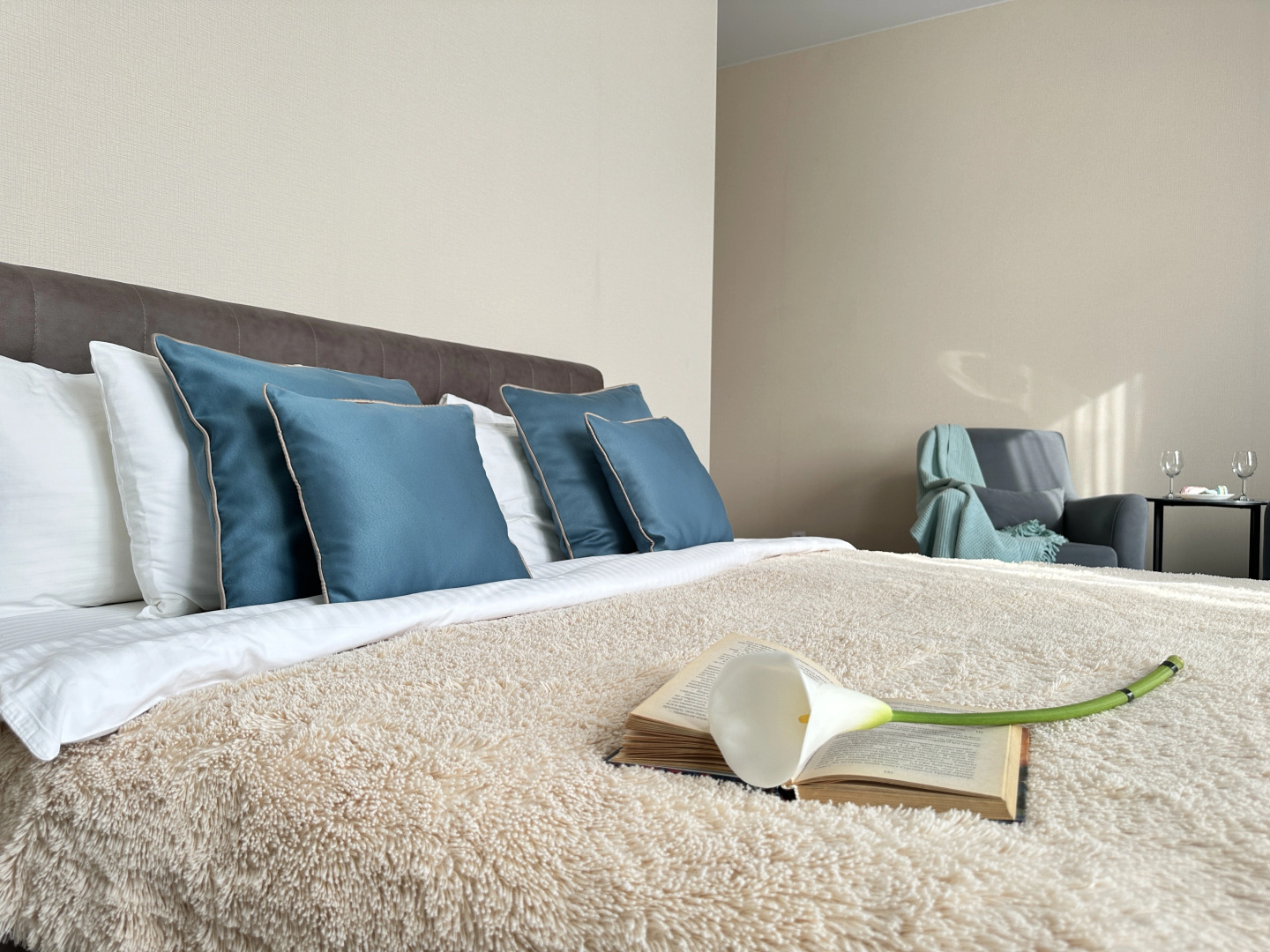 Апартаменты 2-х комнатные Luxe du Soleil на Пионерском проспекте