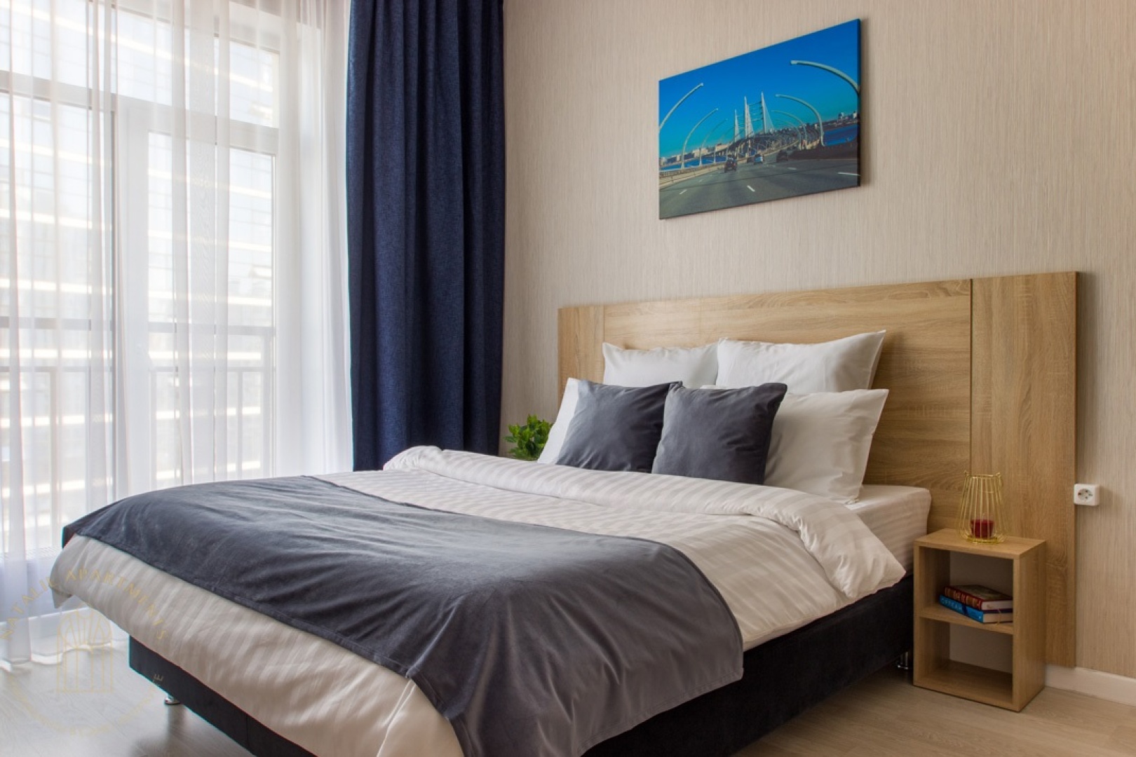 Апартаменты Студия Natalie Apartments Пулковское шоссе 14с6