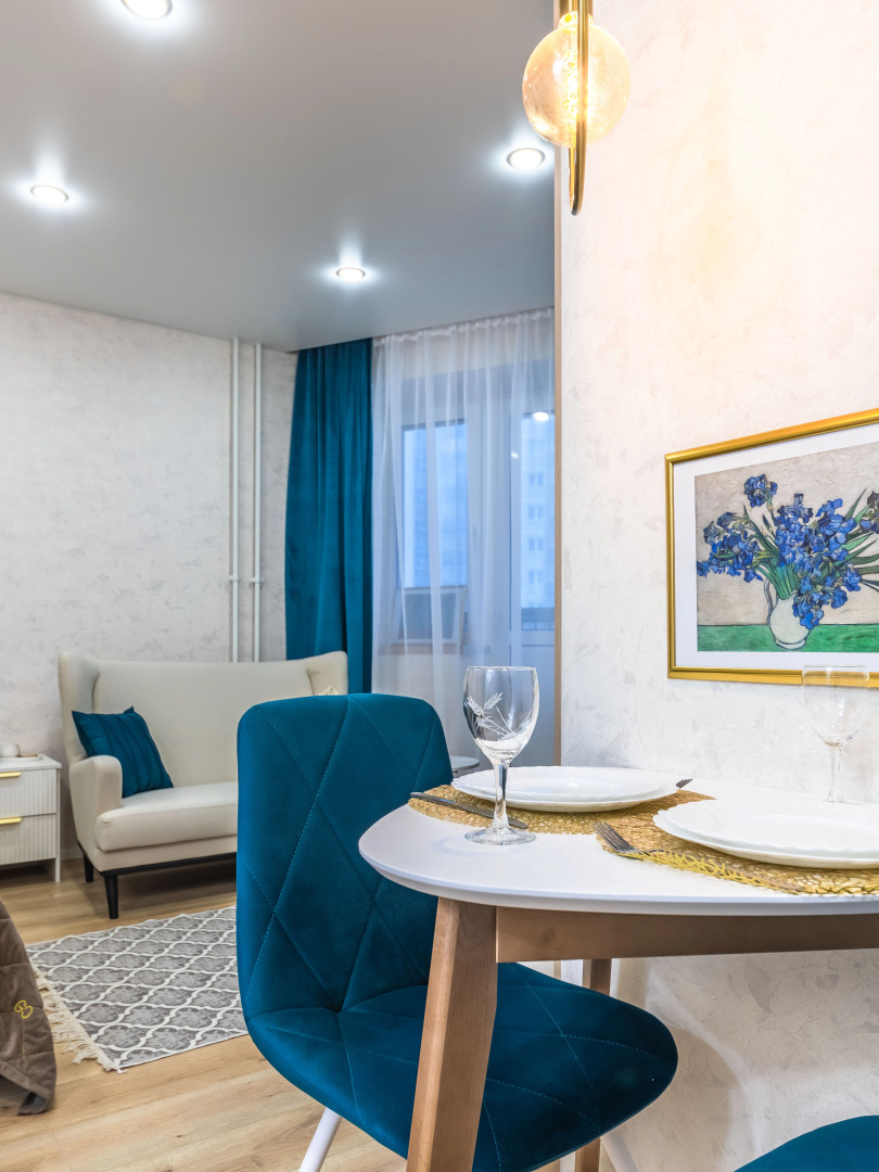 Апартаменты Дизайнерские «Арт Волна» в новом доме рядом с метро и Ладожским вокзалом