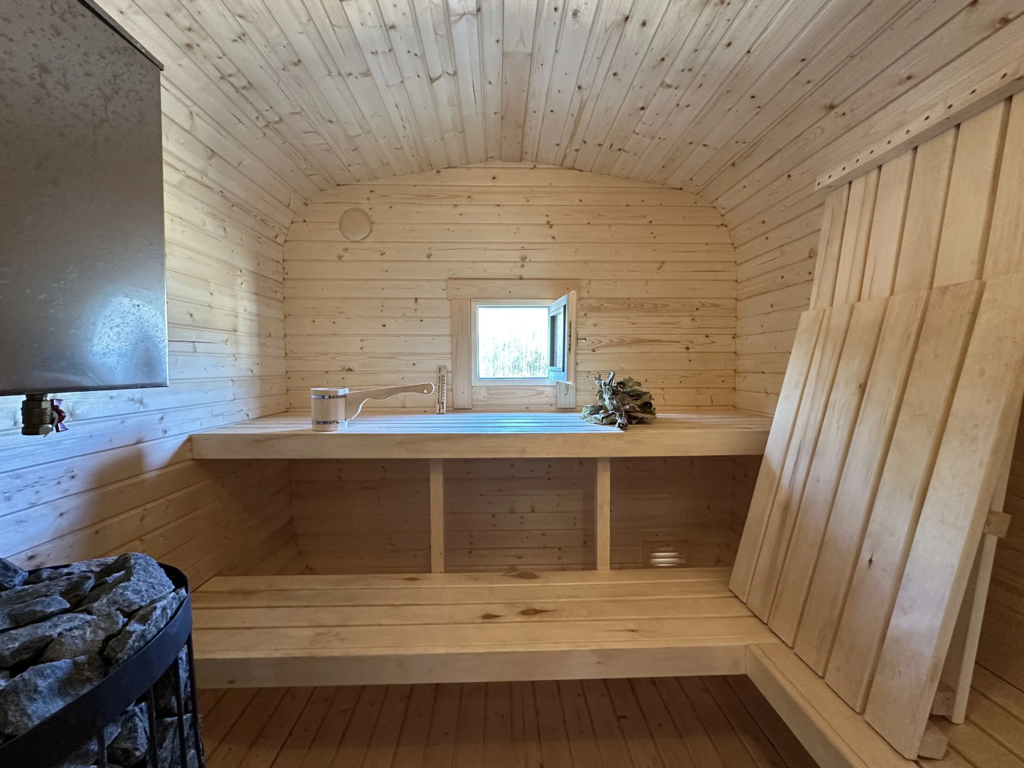 Частный дом с баней