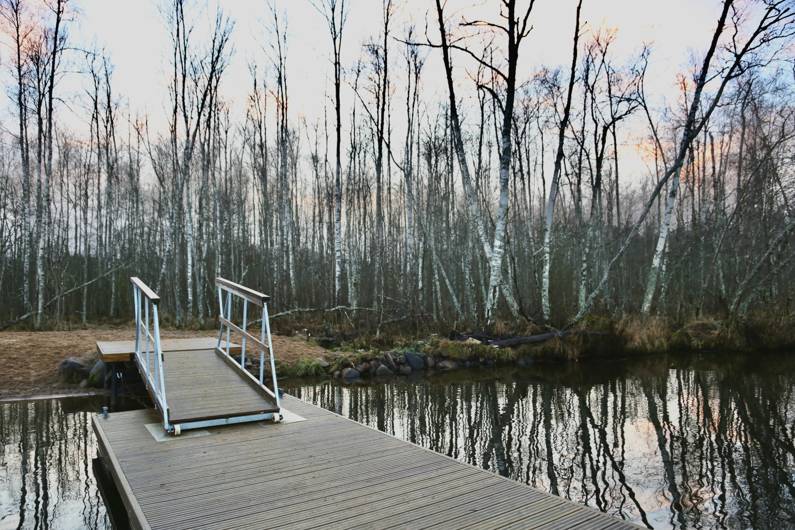 Частный дом у Мичуринского озера