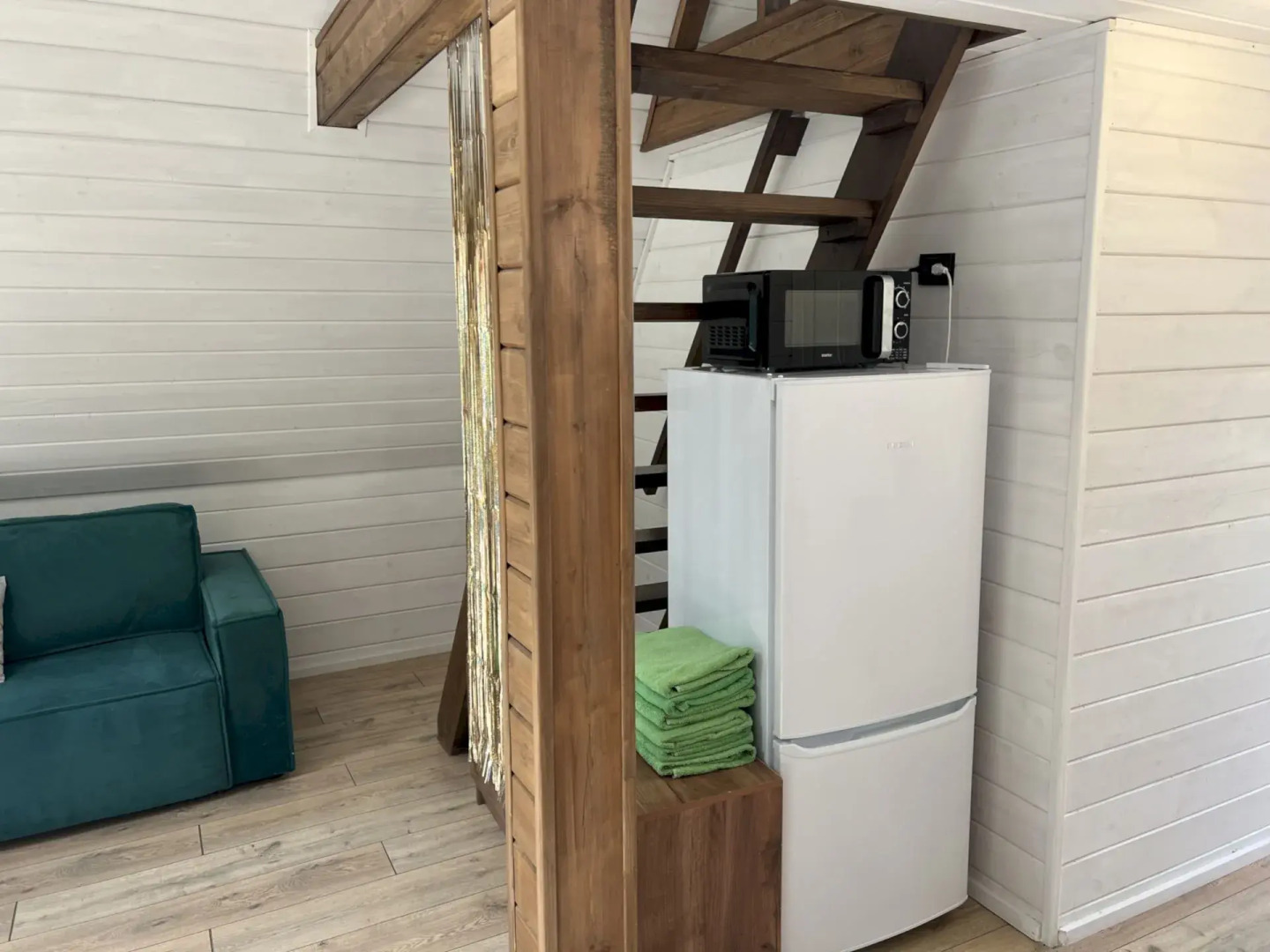 Частный Дом 451 А Фрейм Мята с Тёплым Бассейном и Баней