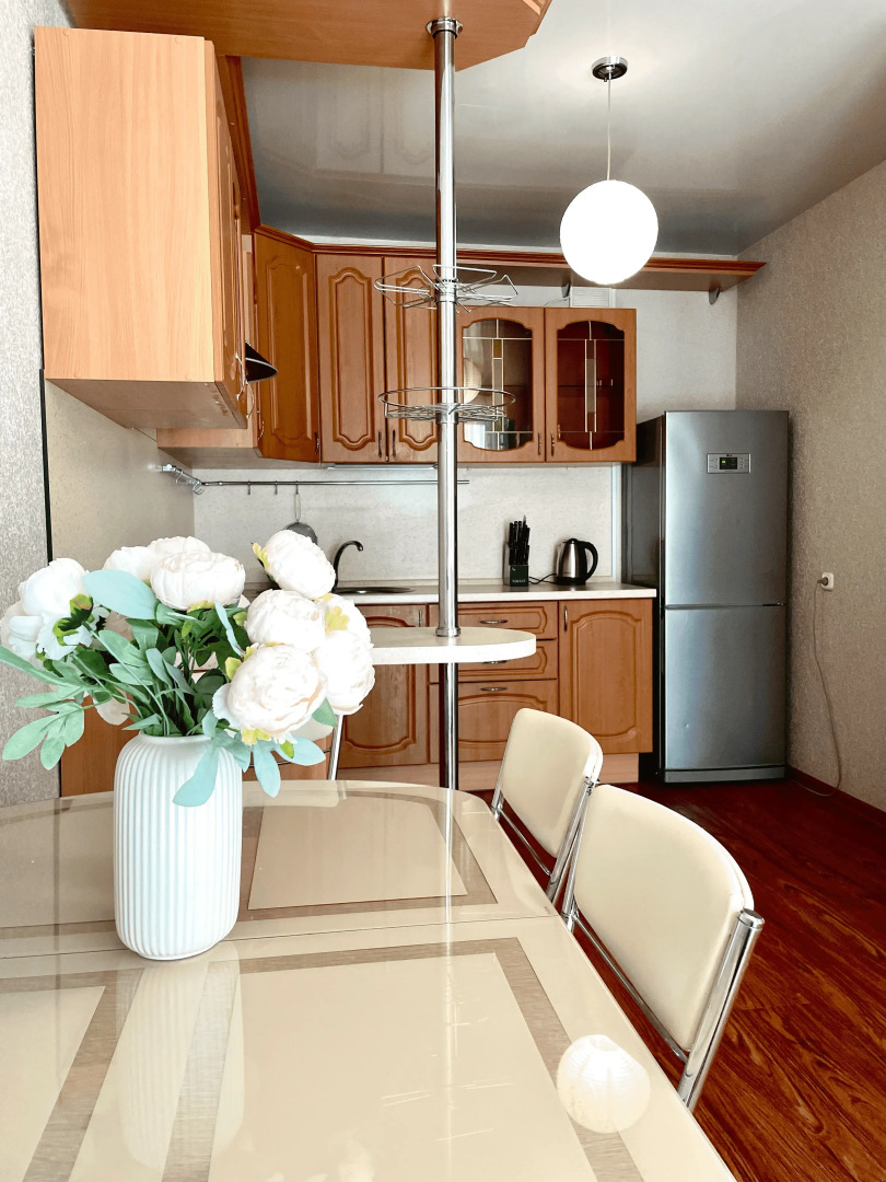 Апартаменты Уютные у Берега Волги с Панорамными Окнами