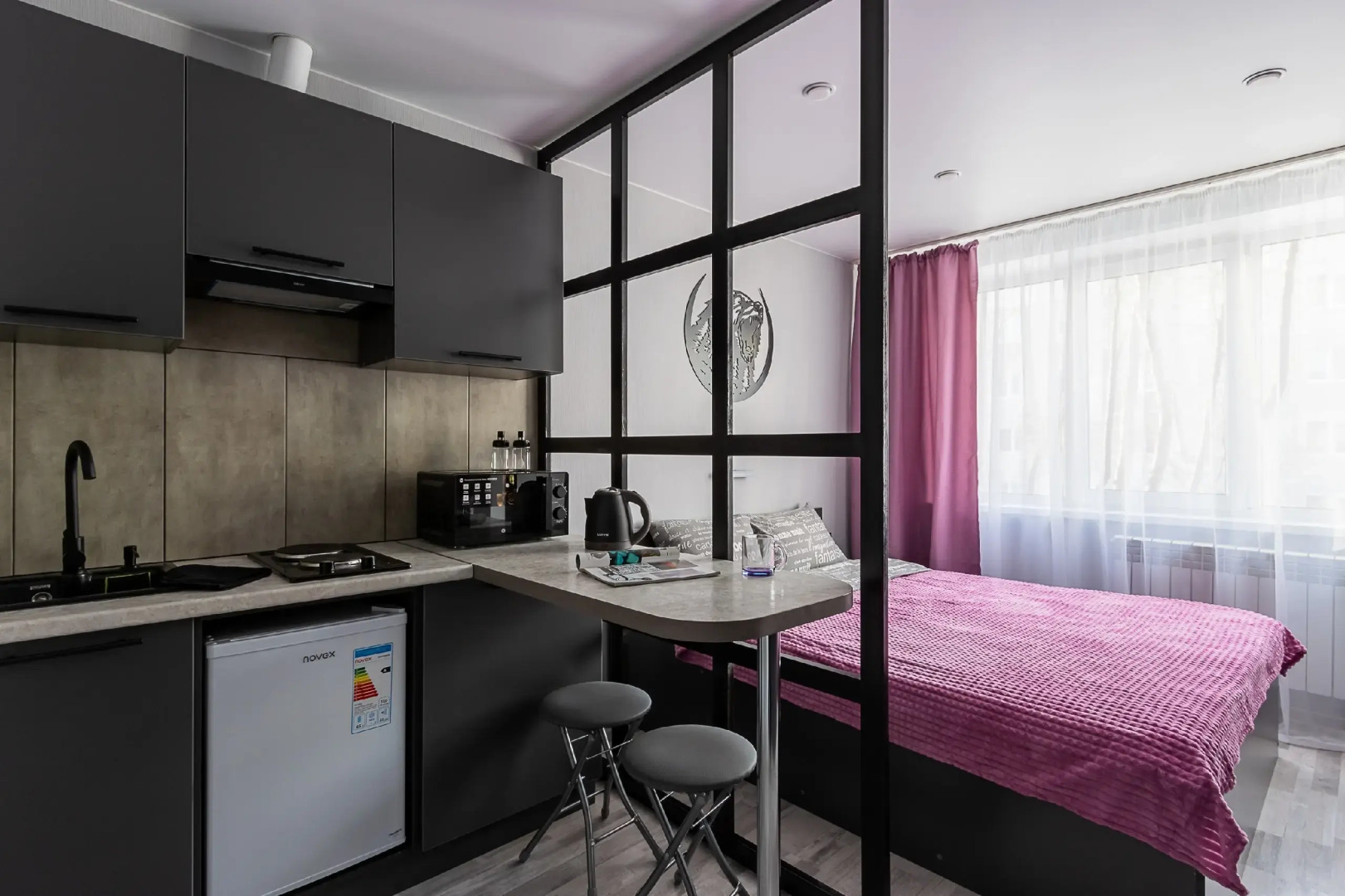 Квартира Студия Pink